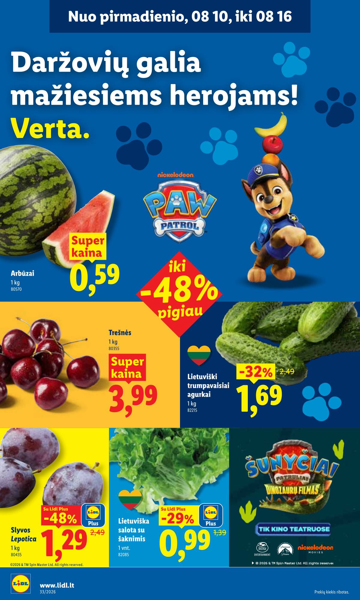 Lidl - LIDL SAVAITĖS Maisto prekių akcijų leidinys 6 puslapis