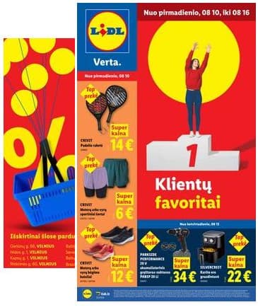 Lidl - LIDL Ne maisto prekių akcijų leidinys 2026-08-10 – 2026-08-16