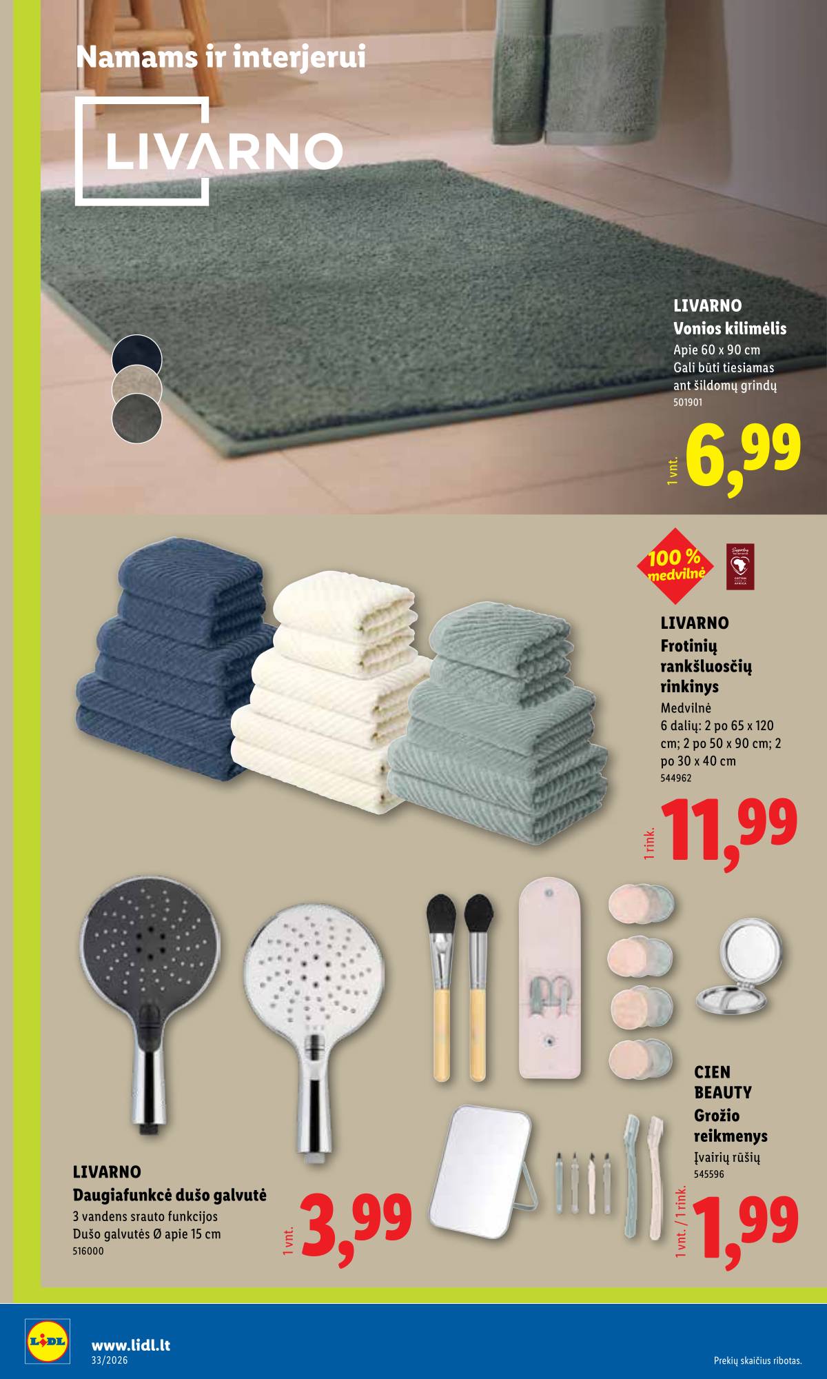 Lidl - LIDL Ne maisto prekių akcijų leidinys 12 puslapis