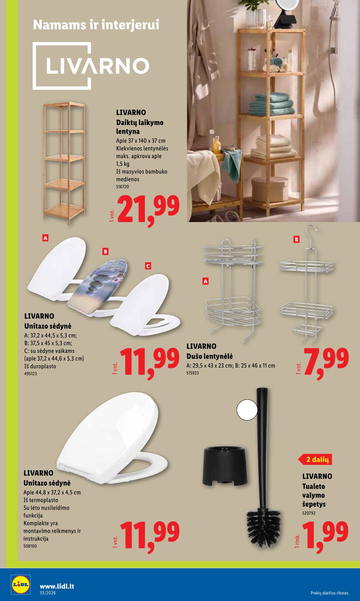 Lidl - LIDL Ne maisto prekių akcijų leidinys 14 puslapis