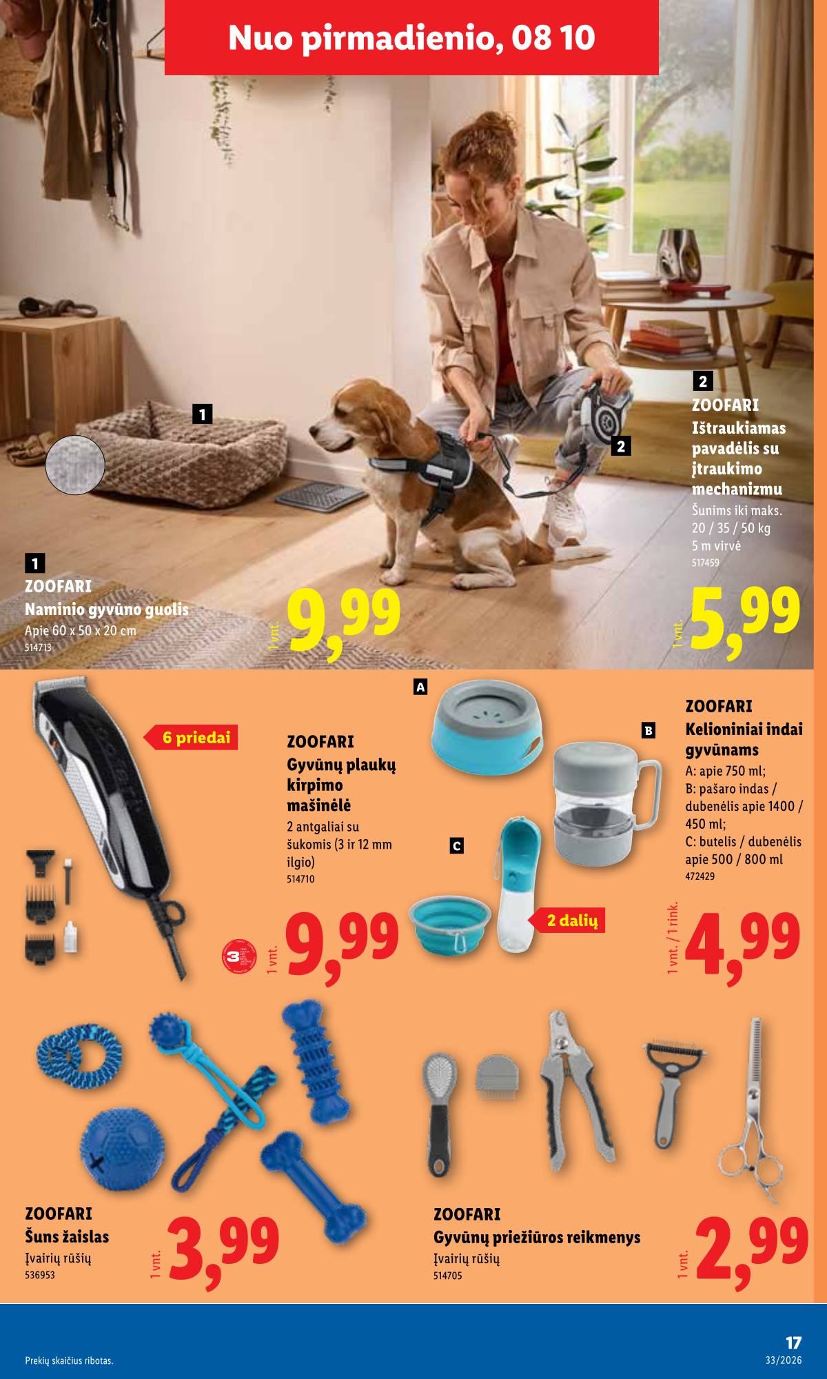 Lidl - LIDL Ne maisto prekių akcijų leidinys 17 puslapis