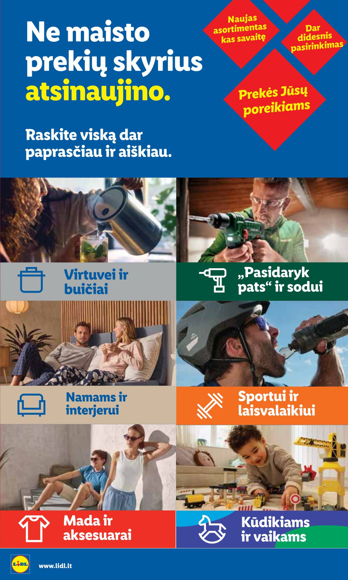 Lidl - LIDL Ne maisto prekių akcijų leidinys 21 puslapis