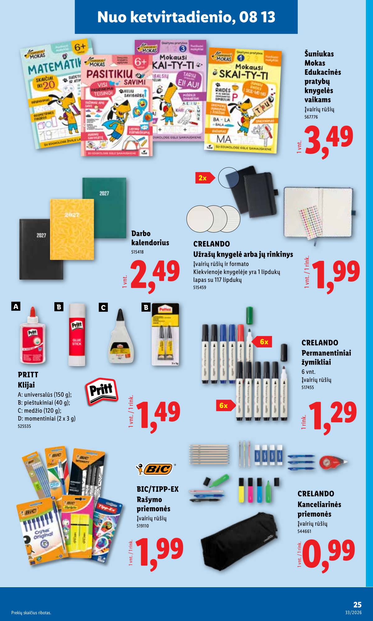 Lidl - LIDL Ne maisto prekių akcijų leidinys 25 puslapis