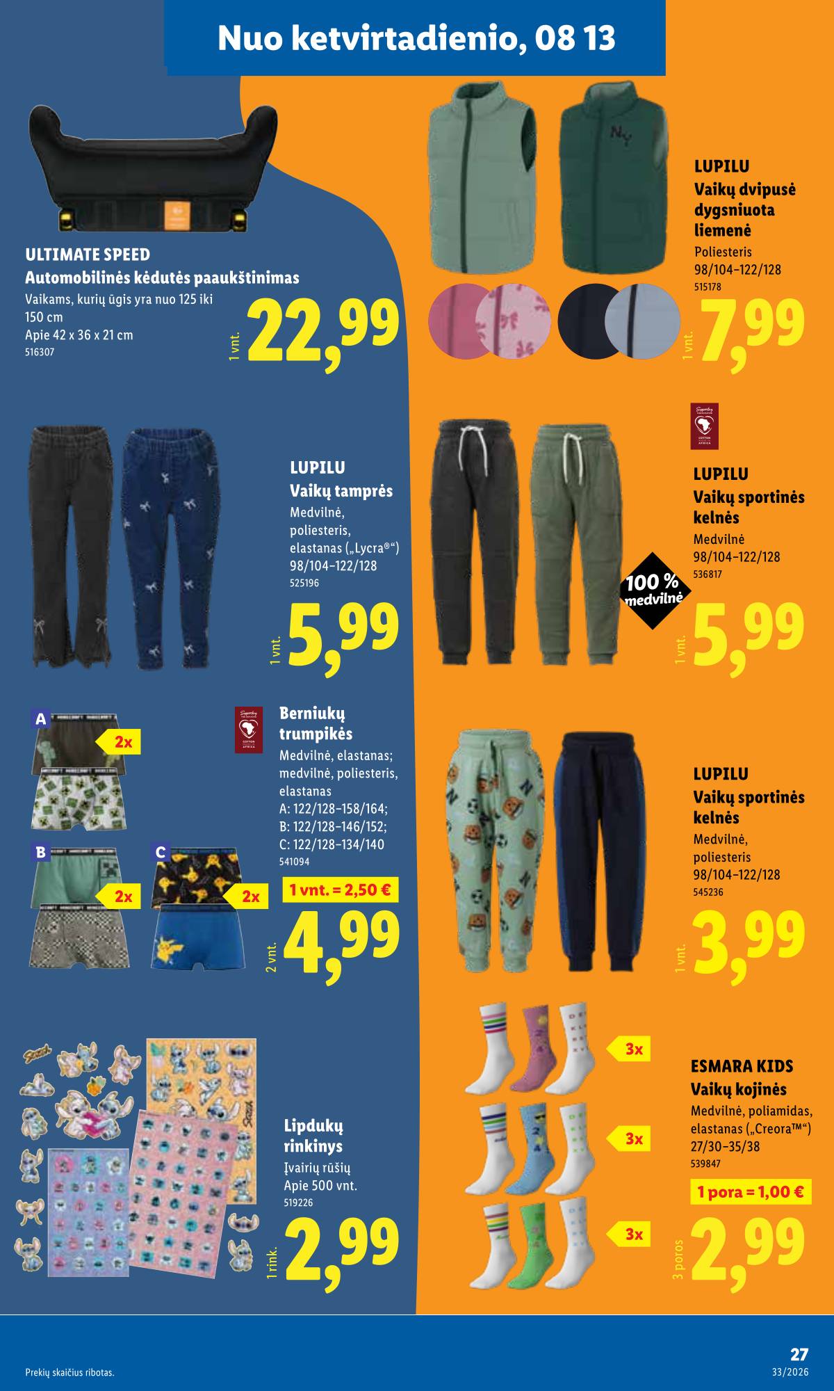 Lidl - LIDL Ne maisto prekių akcijų leidinys 27 puslapis