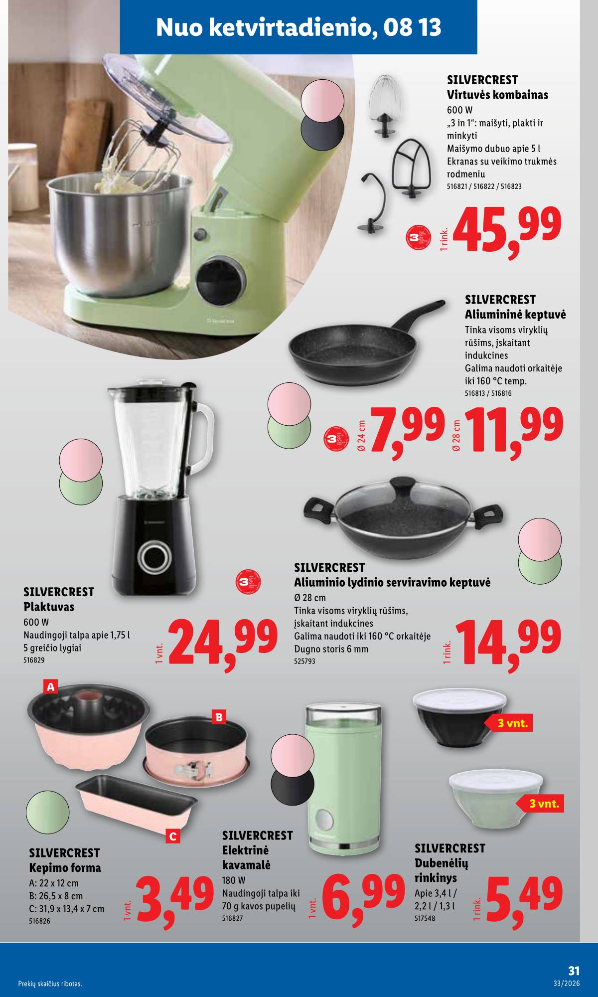 Lidl - LIDL Ne maisto prekių akcijų leidinys 31 puslapis