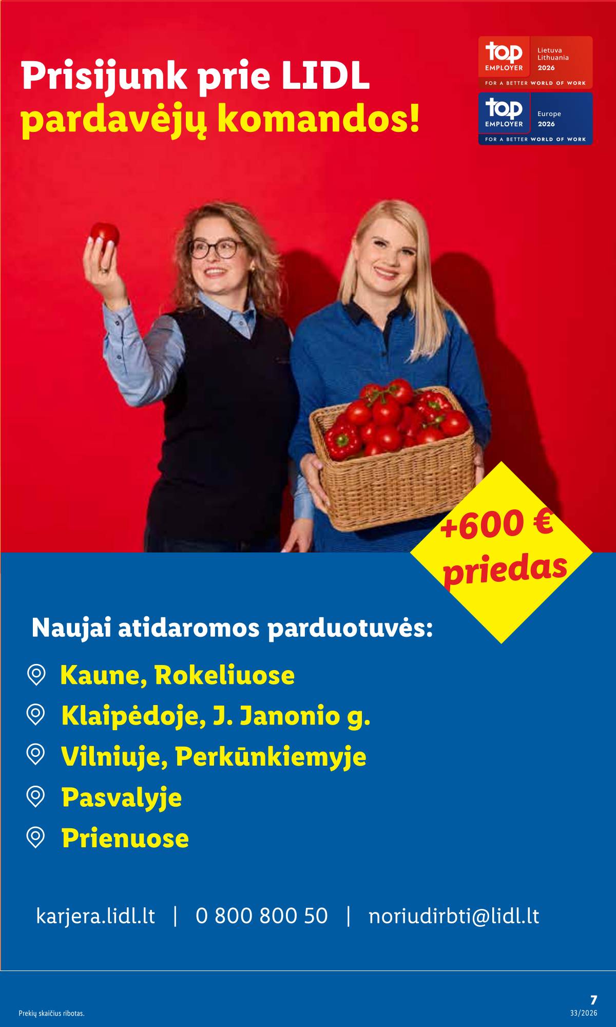 Lidl - LIDL Ne maisto prekių akcijų leidinys 7 puslapis
