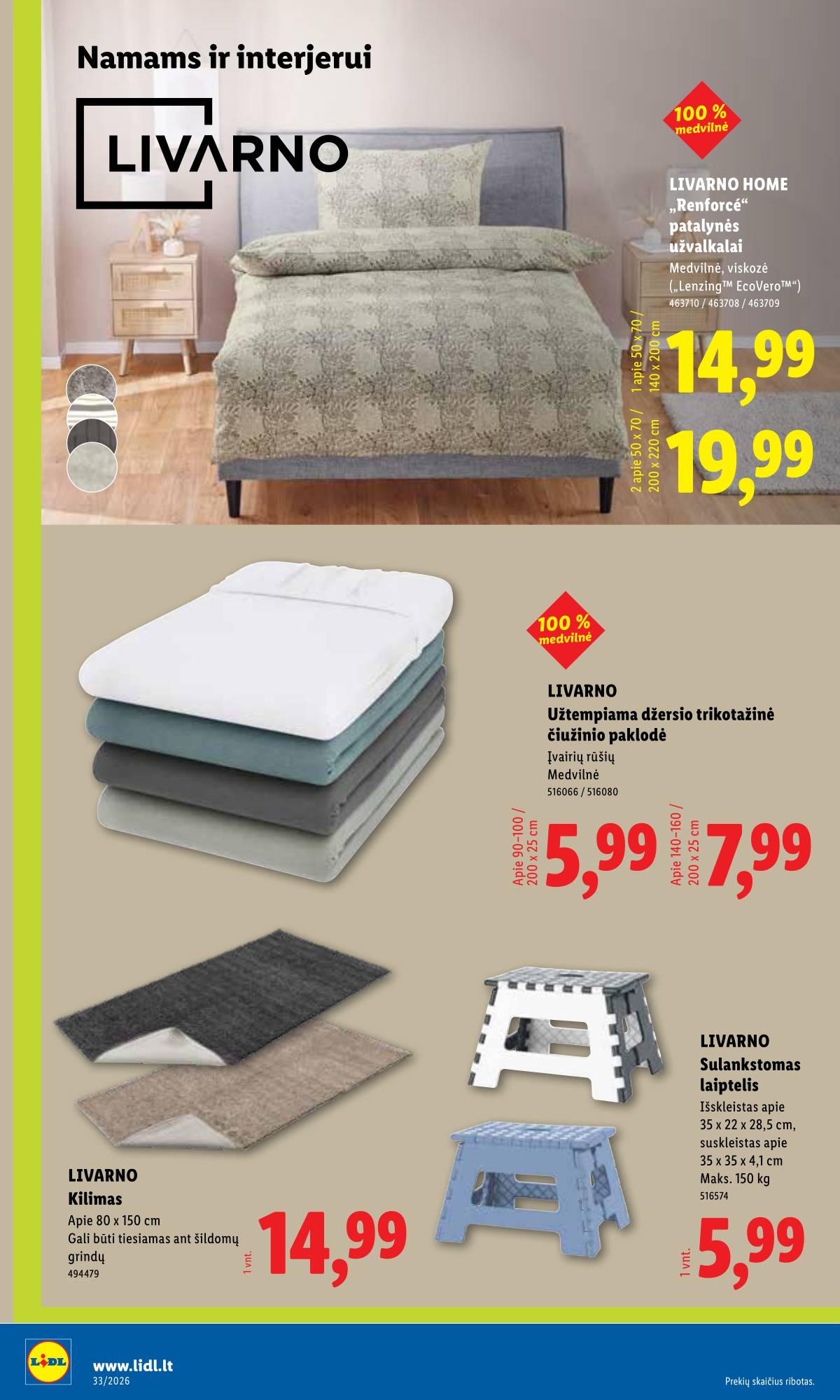 Lidl - LIDL Ne maisto prekių akcijų leidinys 8 puslapis