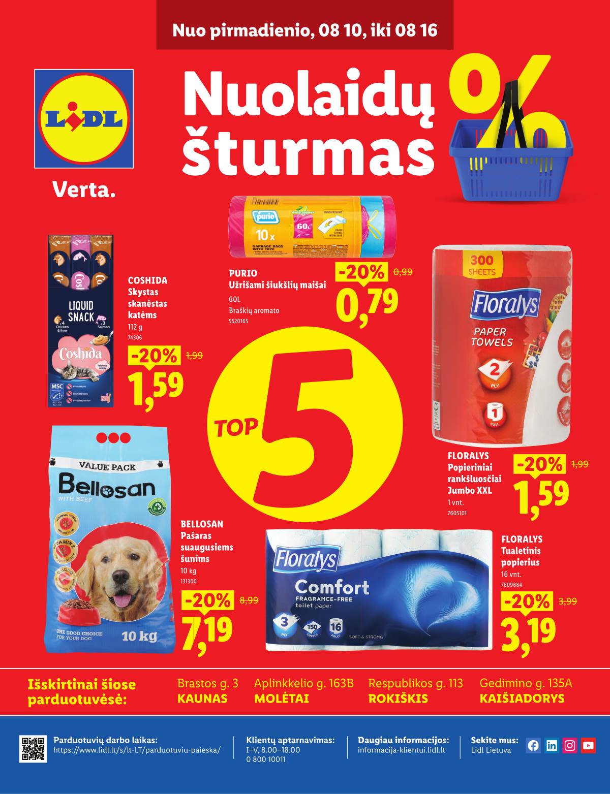 Lidl - Keturiose LIDL parduotuvėse! 2 puslapis