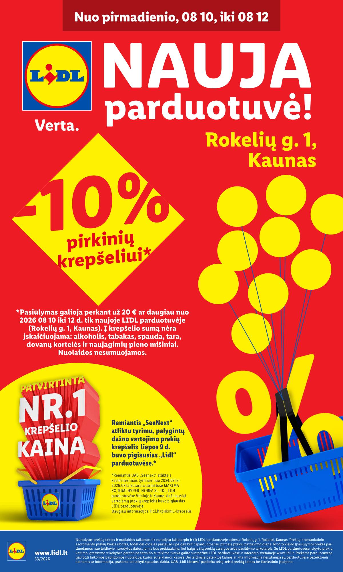 Lidl - Rokelių g. 1, Kaunas 1 puslapis
