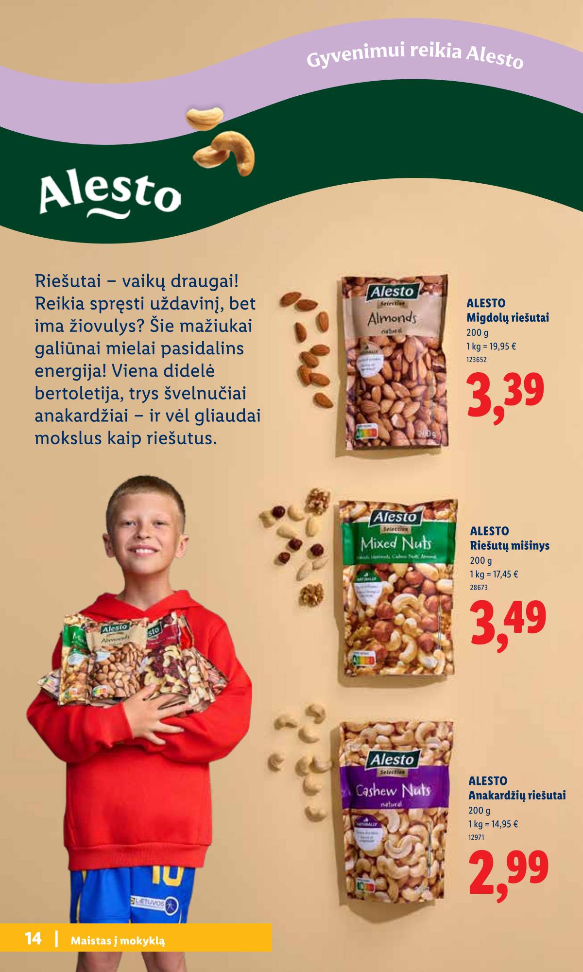 Lidl - Mokyklos prekių katalogas 2026 12 puslapis