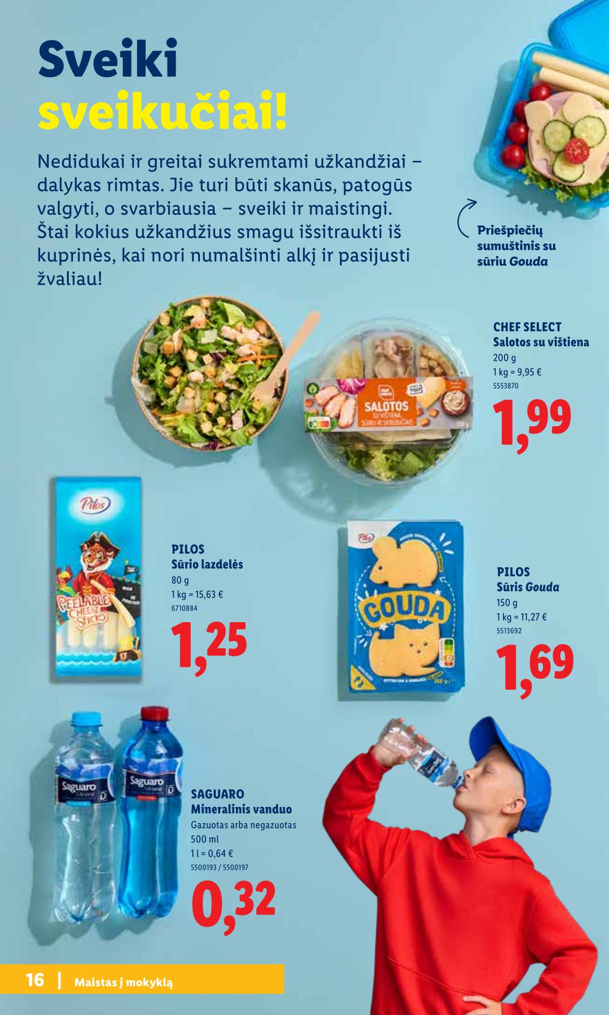 Lidl - Mokyklos prekių katalogas 2026 14 puslapis