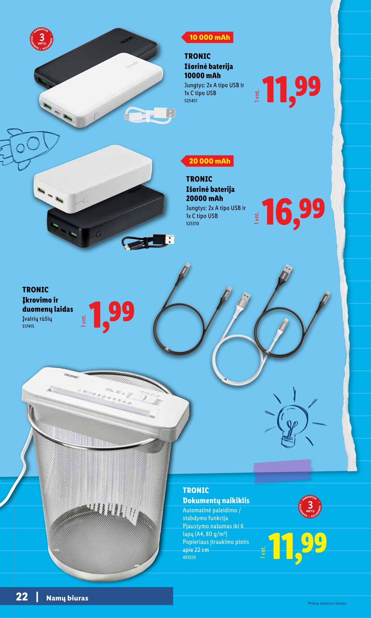 Lidl - Mokyklos prekių katalogas 2026 20 puslapis