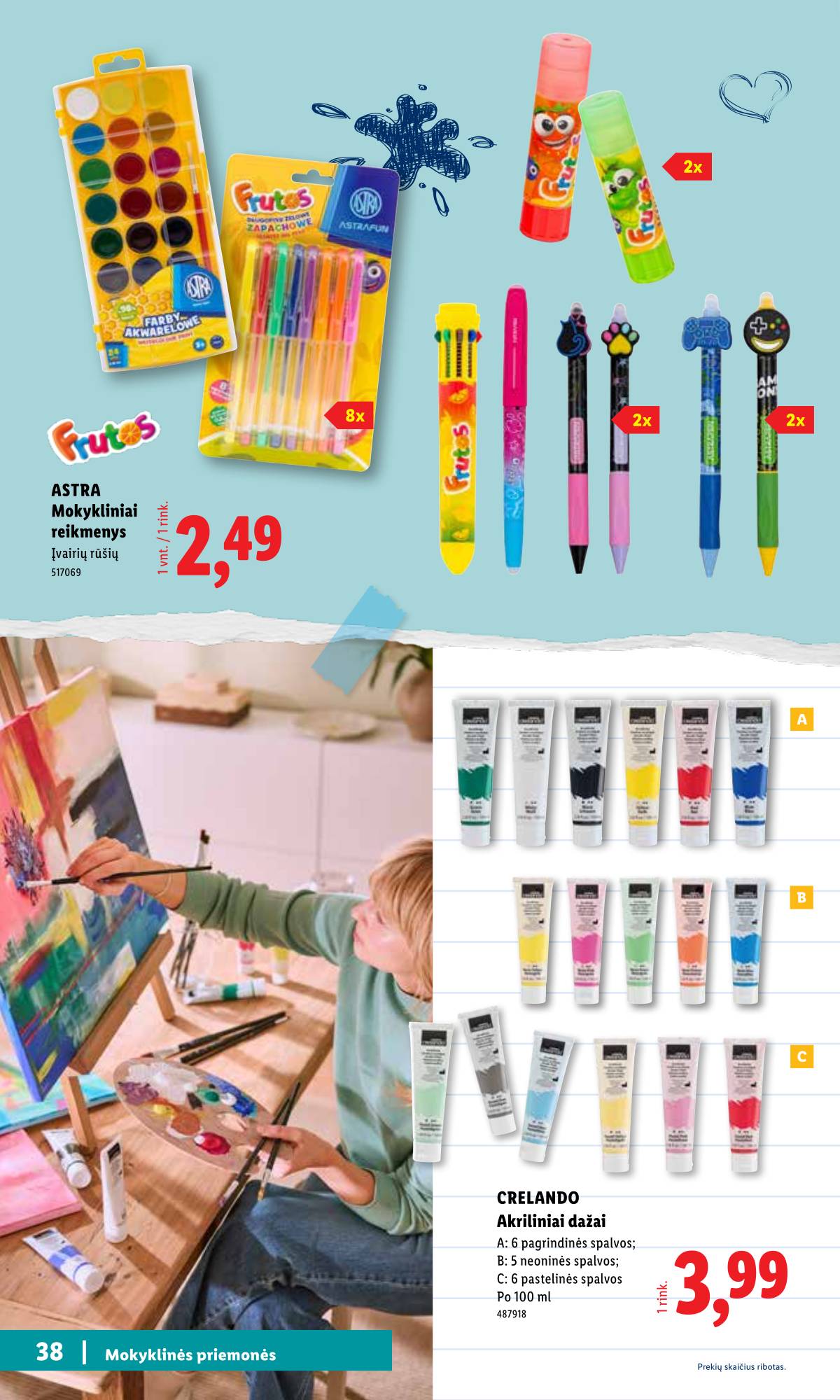 Lidl - Mokyklos prekių katalogas 2026 36 puslapis