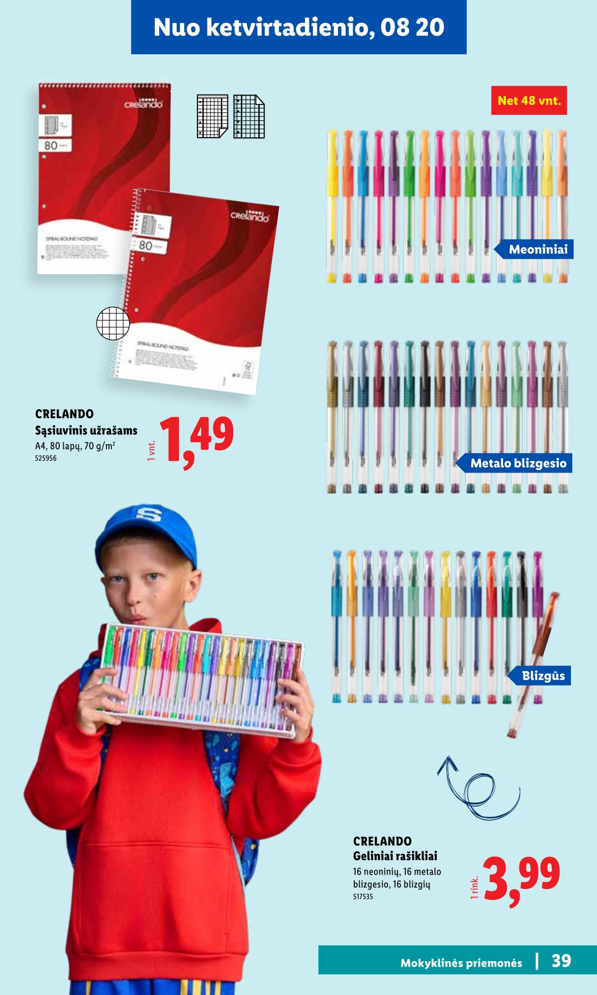 Lidl - Mokyklos prekių katalogas 2026 37 puslapis