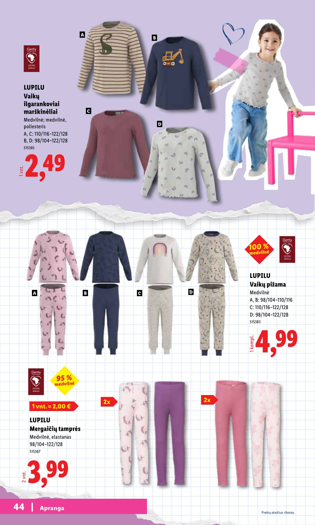 Lidl - Mokyklos prekių katalogas 2026 42 puslapis