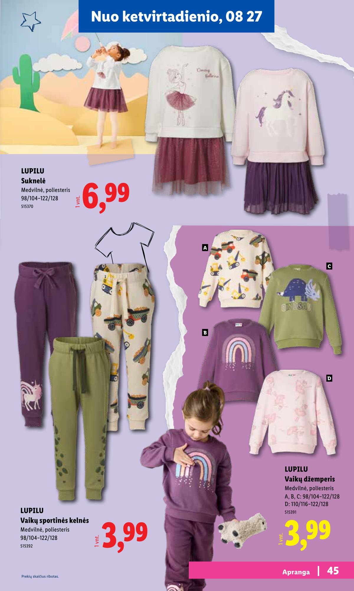 Lidl - Mokyklos prekių katalogas 2026 43 puslapis