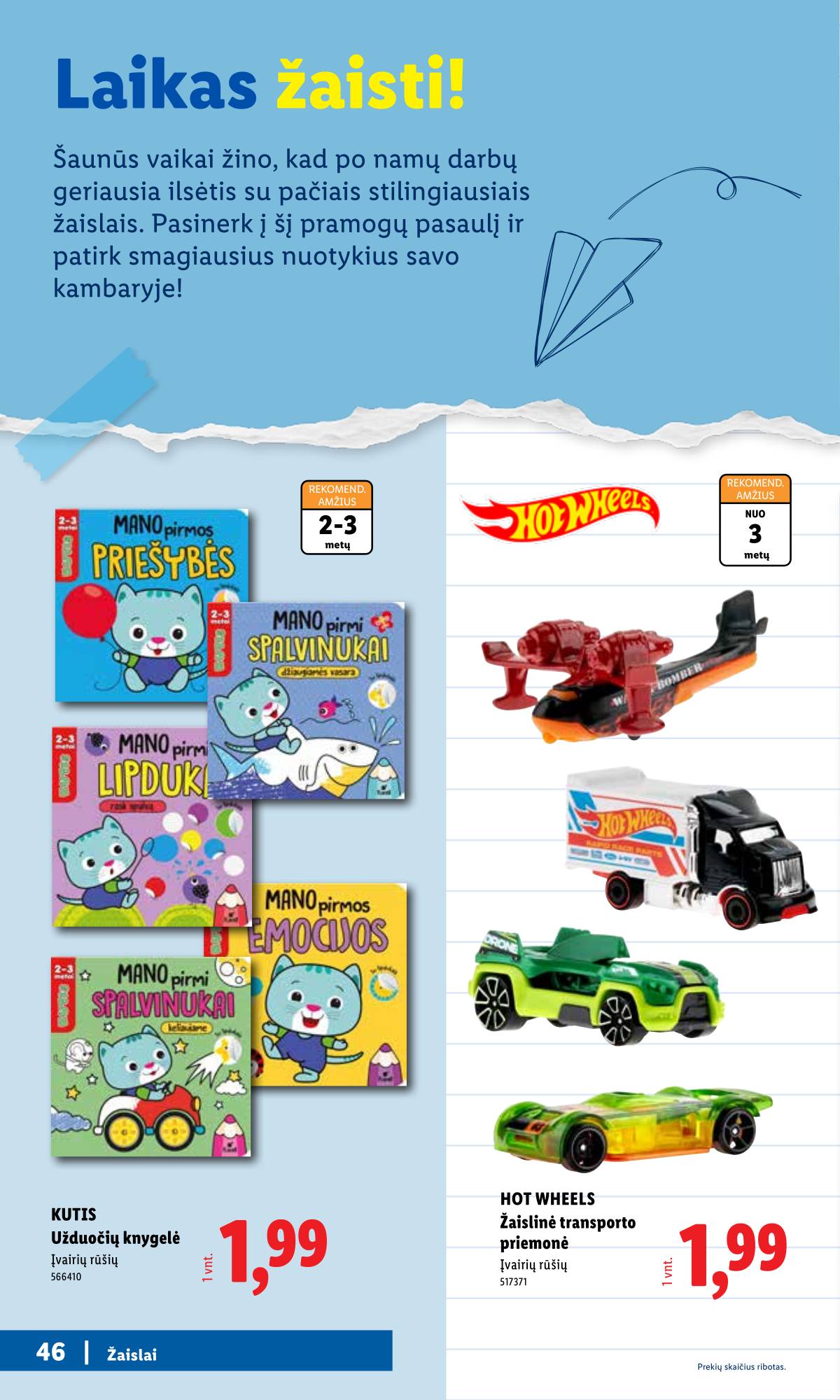 Lidl - Mokyklos prekių katalogas 2026 44 puslapis
