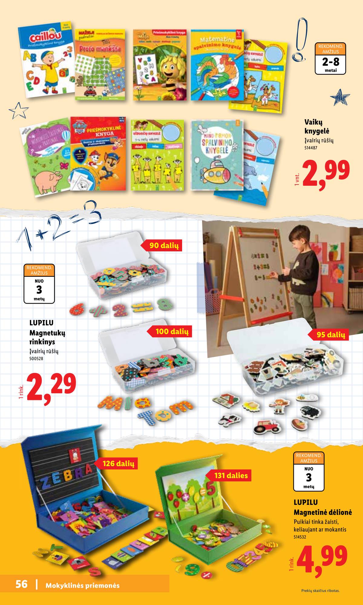 Lidl - Mokyklos prekių katalogas 2026 54 puslapis