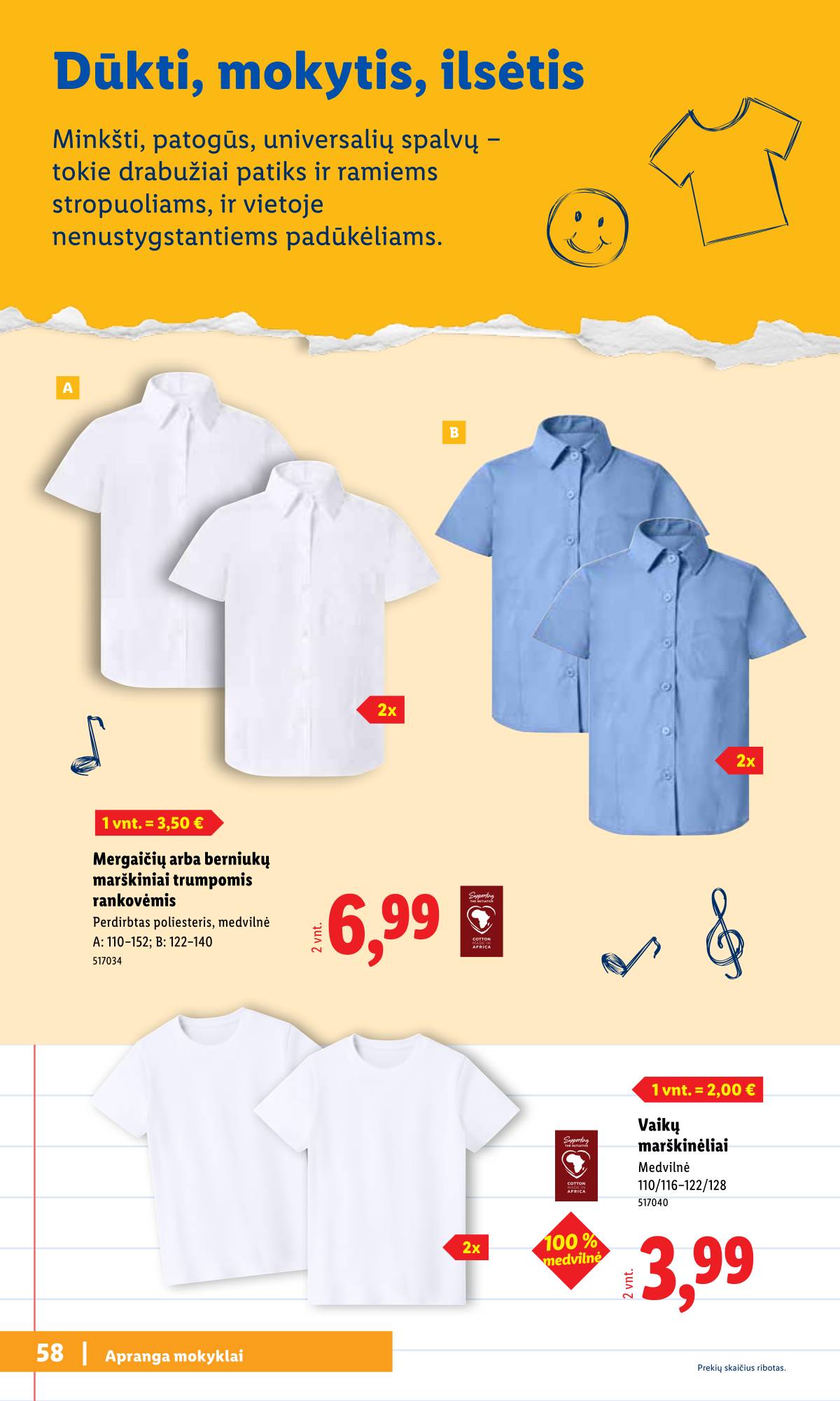 Lidl - Mokyklos prekių katalogas 2026 56 puslapis