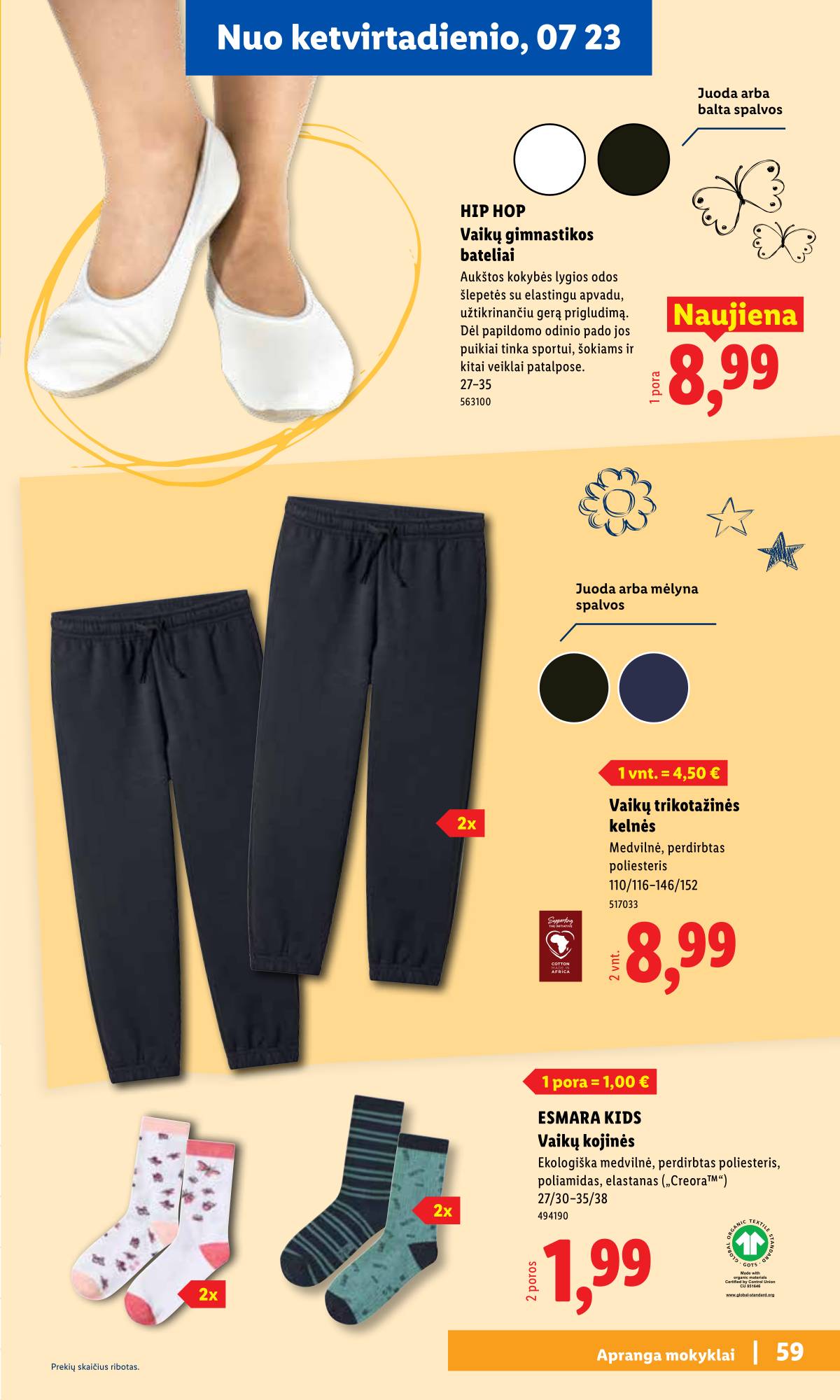 Lidl - Mokyklos prekių katalogas 2026 57 puslapis