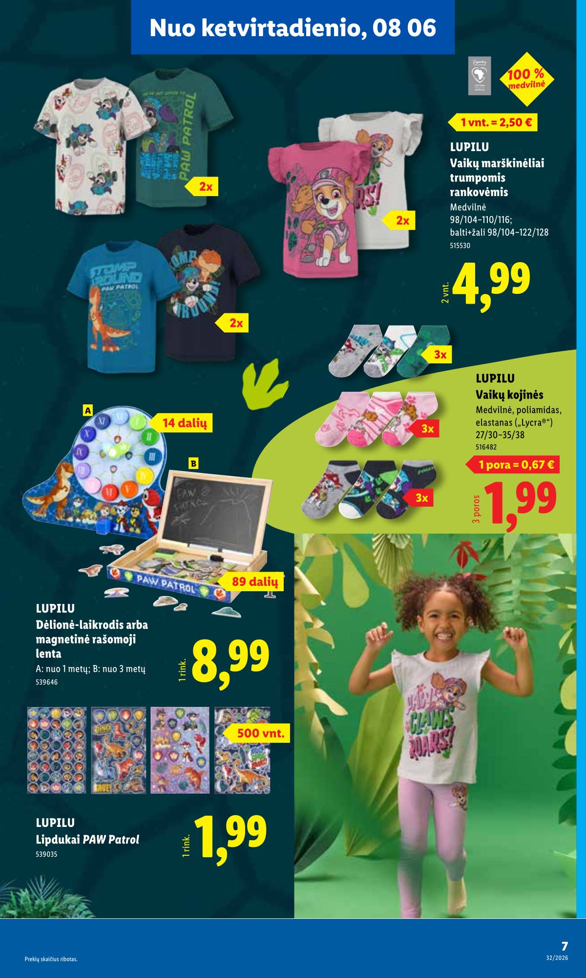 Lidl - Mokyklos prekių katalogas 2026 7 puslapis