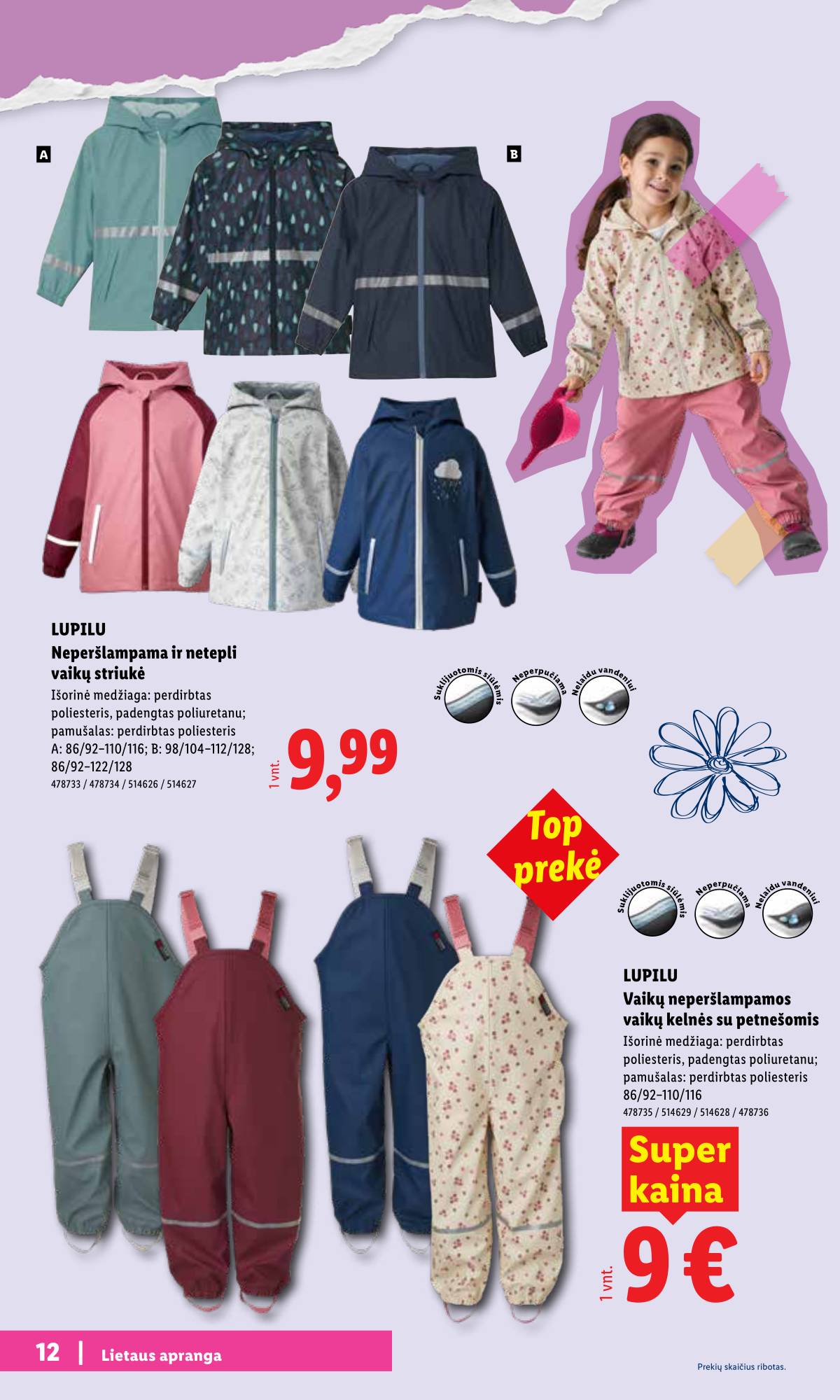 Lidl - Mokyklos prekių katalogas 2026 12 puslapis