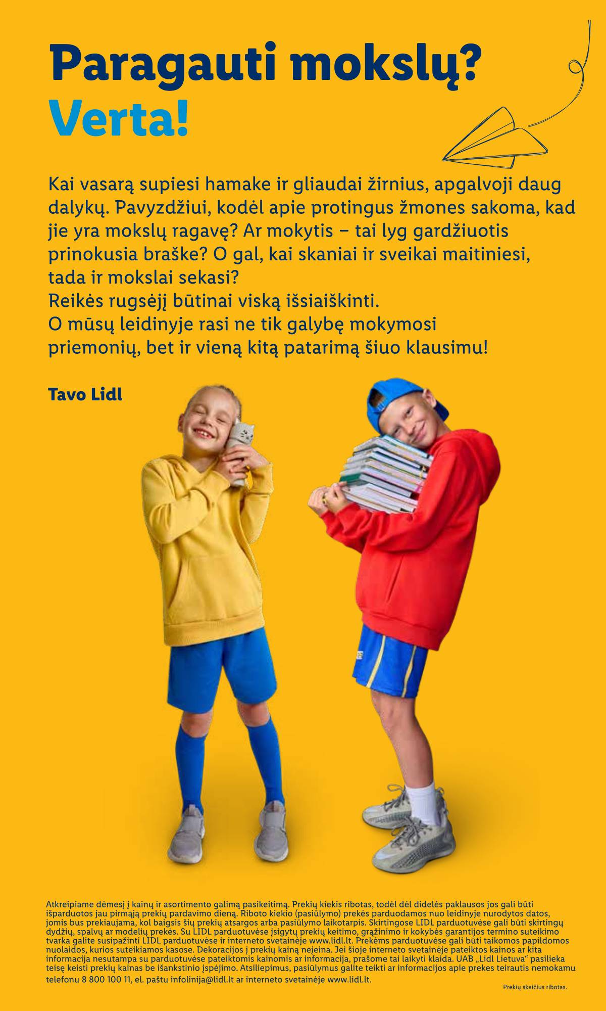 Lidl - Mokyklos prekių katalogas 2026 2 puslapis