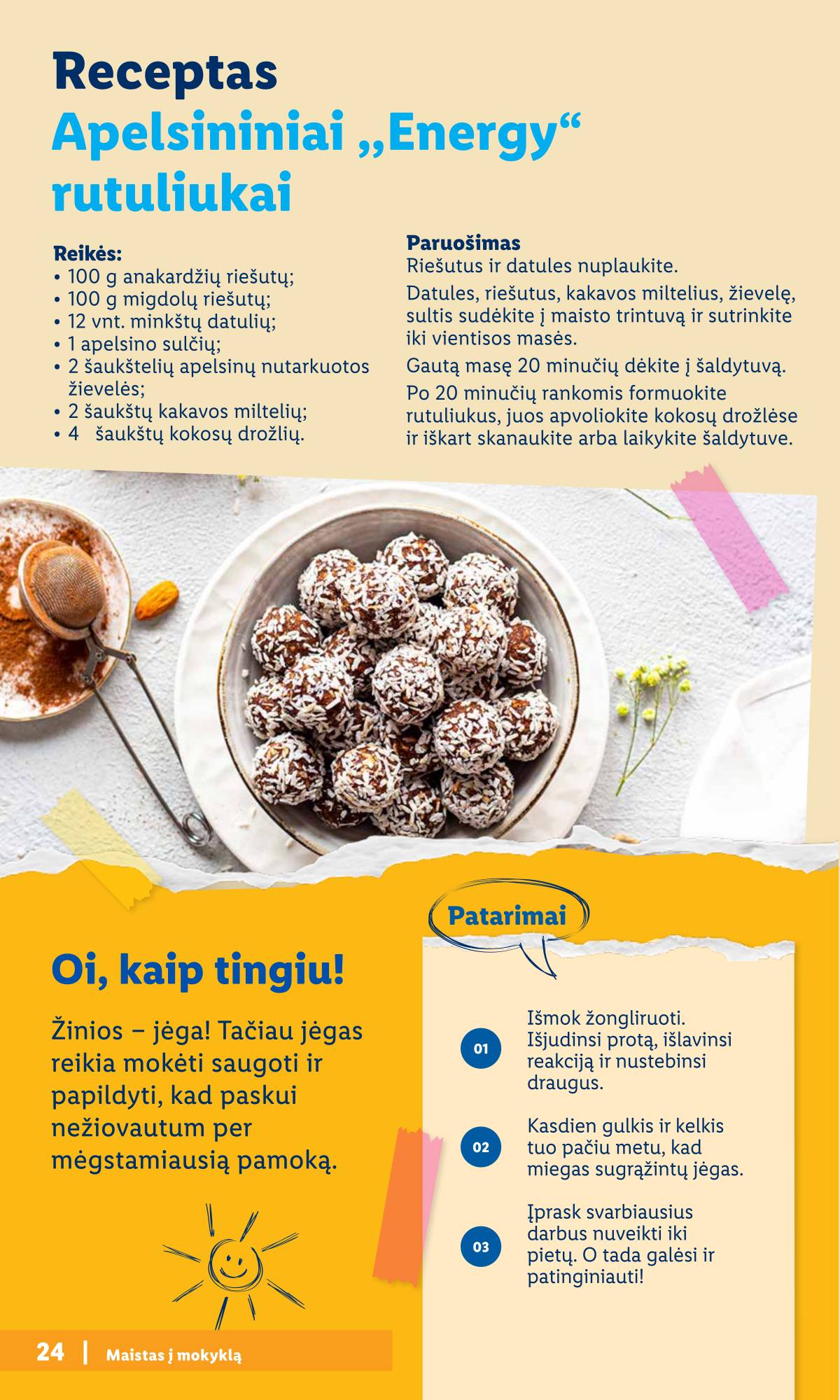 Lidl - Mokyklos prekių katalogas 2026 24 puslapis