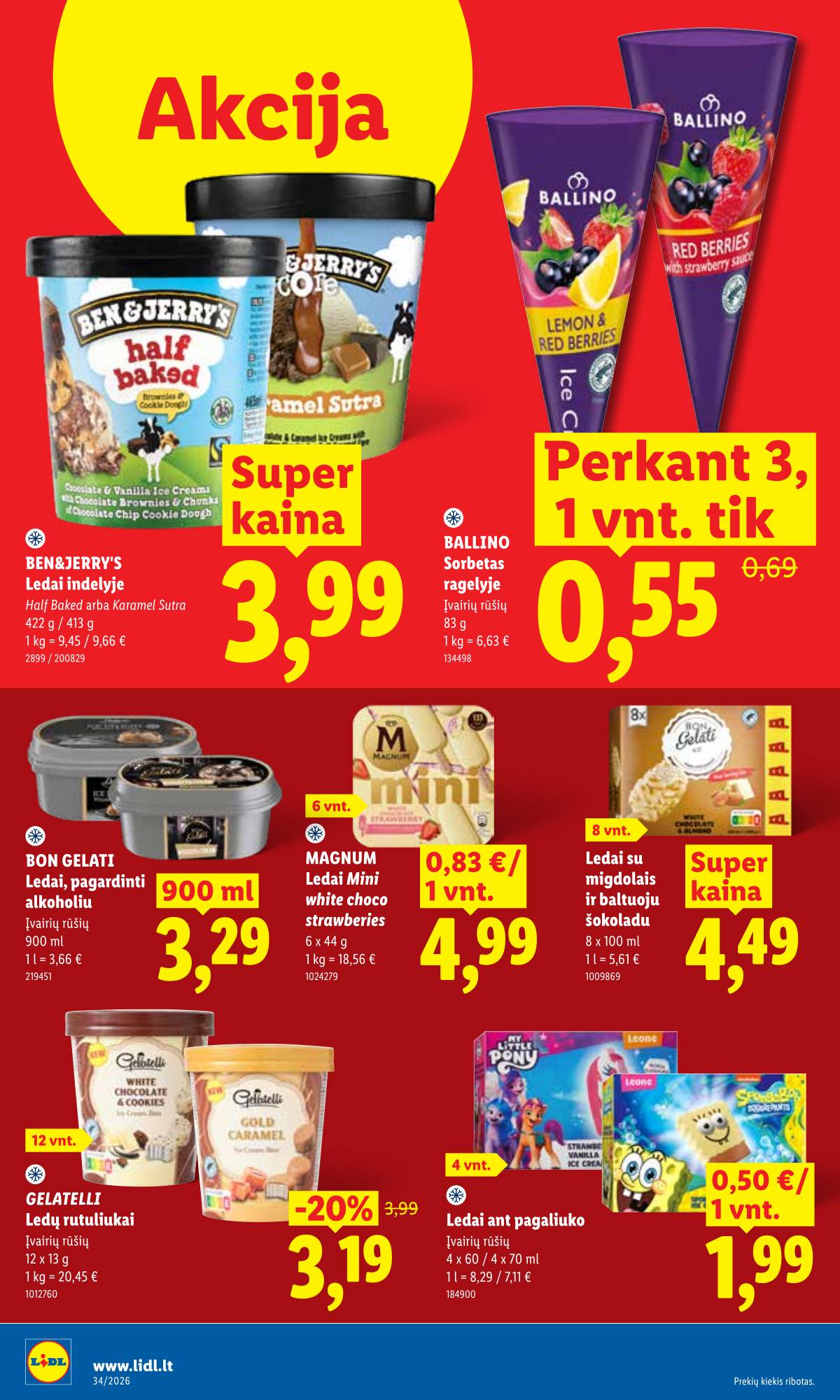 Lidl - LIDL SAVAITĖS Maisto prekių akcijų leidinys 10 puslapis