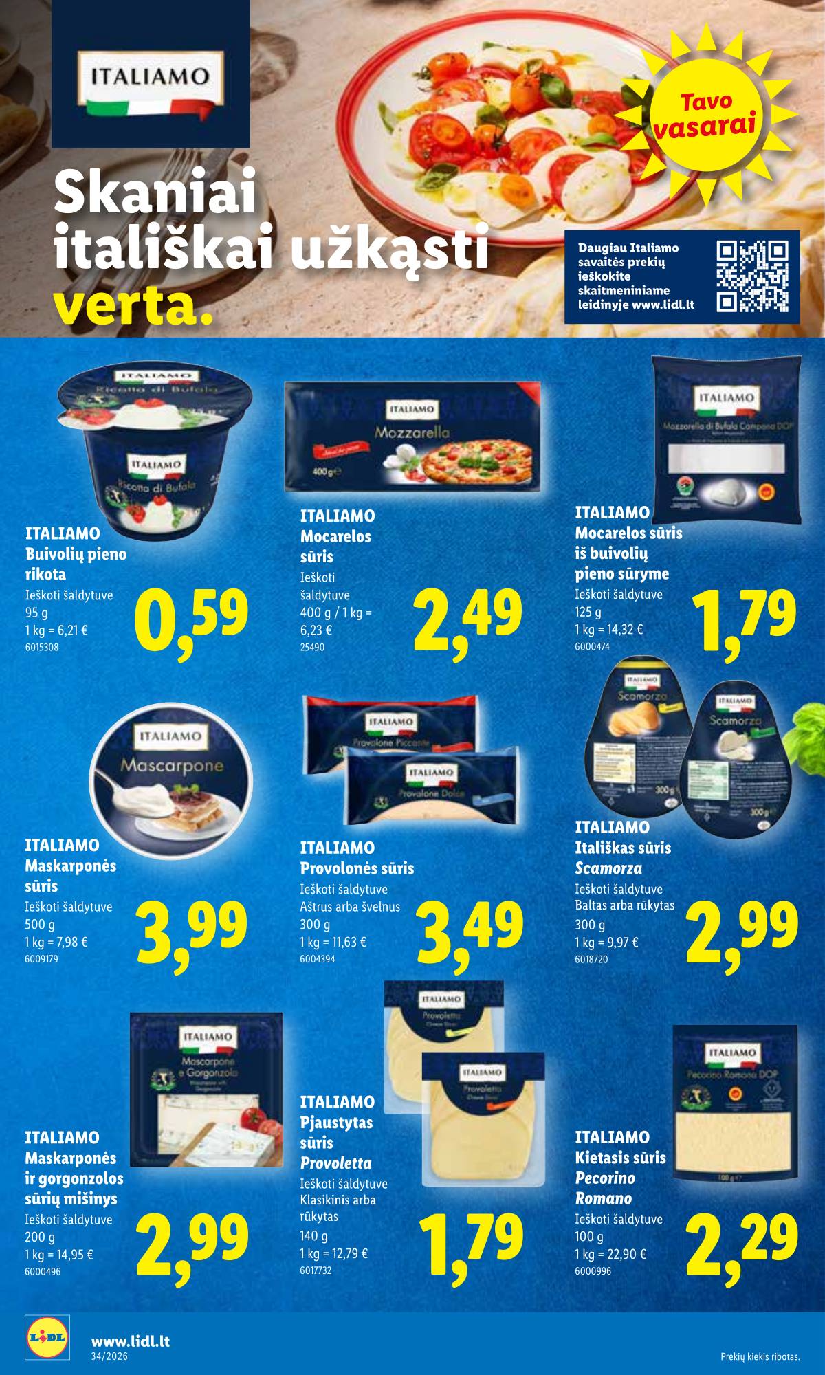 Lidl - LIDL SAVAITĖS Maisto prekių akcijų leidinys 20 puslapis