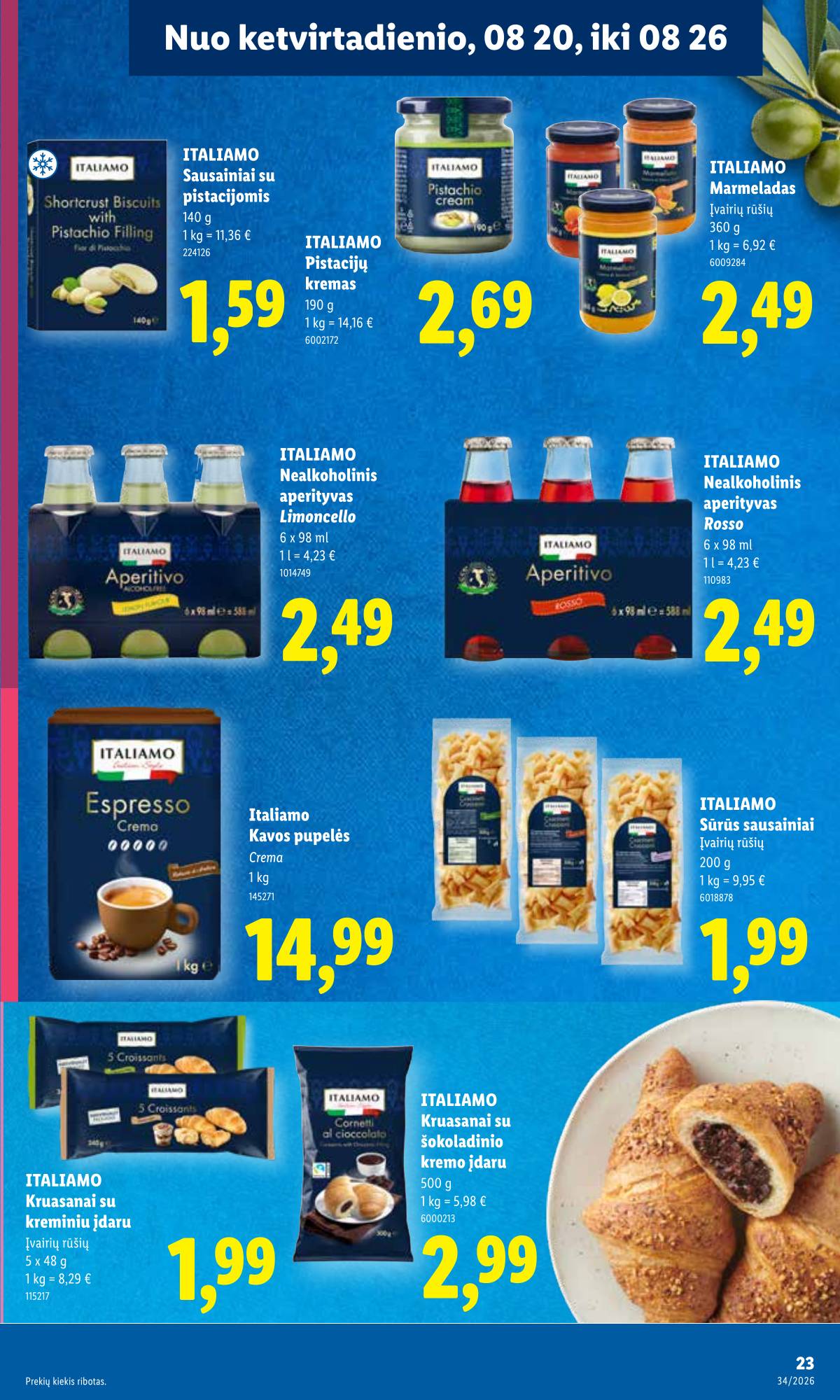 Lidl - LIDL SAVAITĖS Maisto prekių akcijų leidinys 23 puslapis