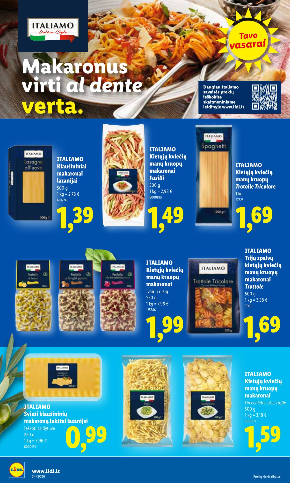 Lidl - LIDL SAVAITĖS Maisto prekių akcijų leidinys 24 puslapis