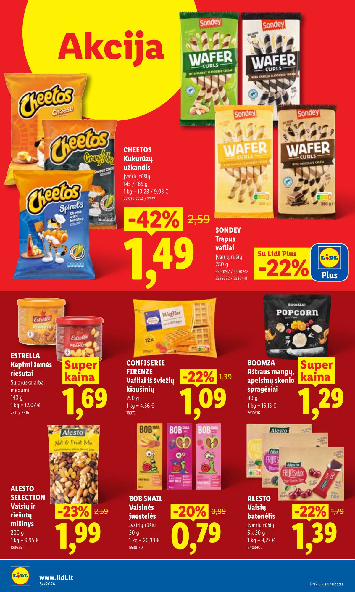 Lidl - LIDL SAVAITĖS Maisto prekių akcijų leidinys 36 puslapis