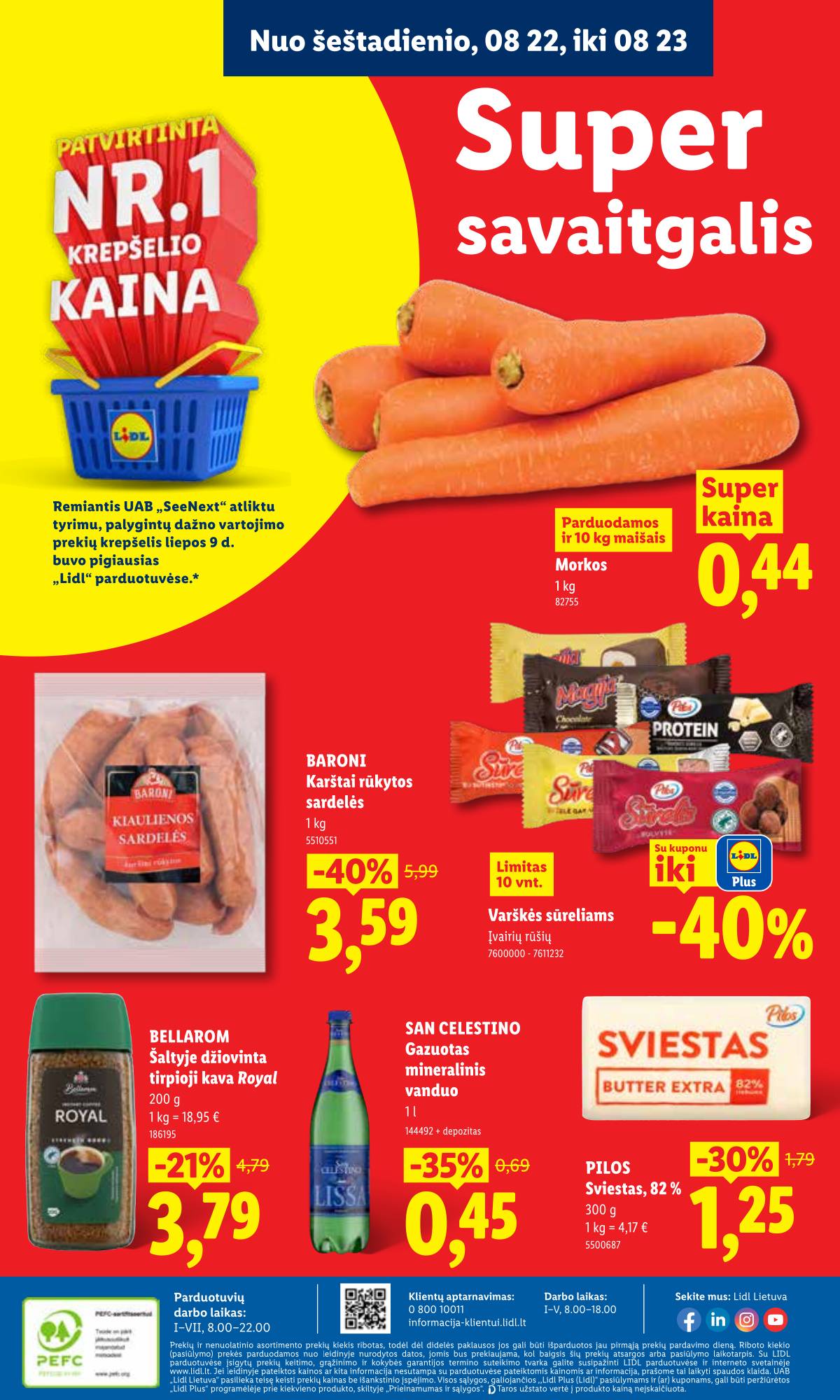 Lidl - LIDL SAVAITĖS Maisto prekių akcijų leidinys 42 puslapis