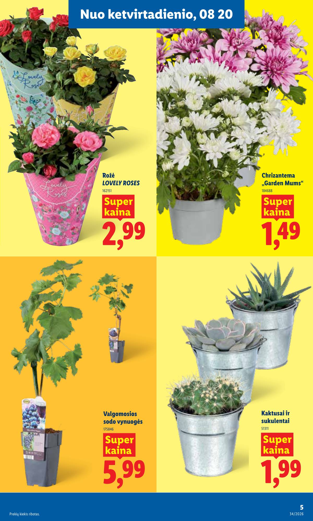 Lidl - LIDL SAVAITĖS Maisto prekių akcijų leidinys 5 puslapis