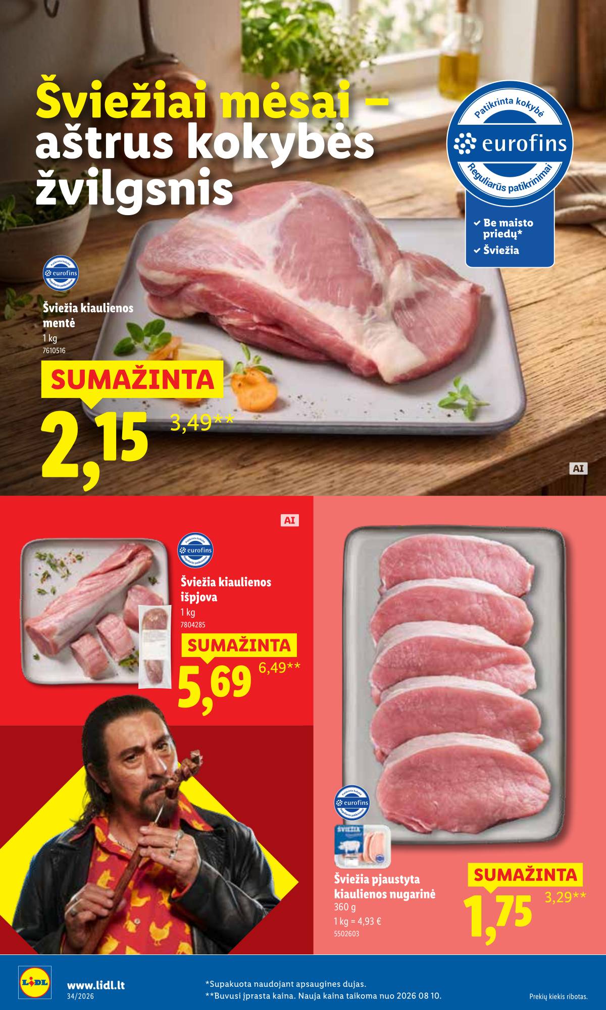 Lidl - LIDL SAVAITĖS Maisto prekių akcijų leidinys 6 puslapis