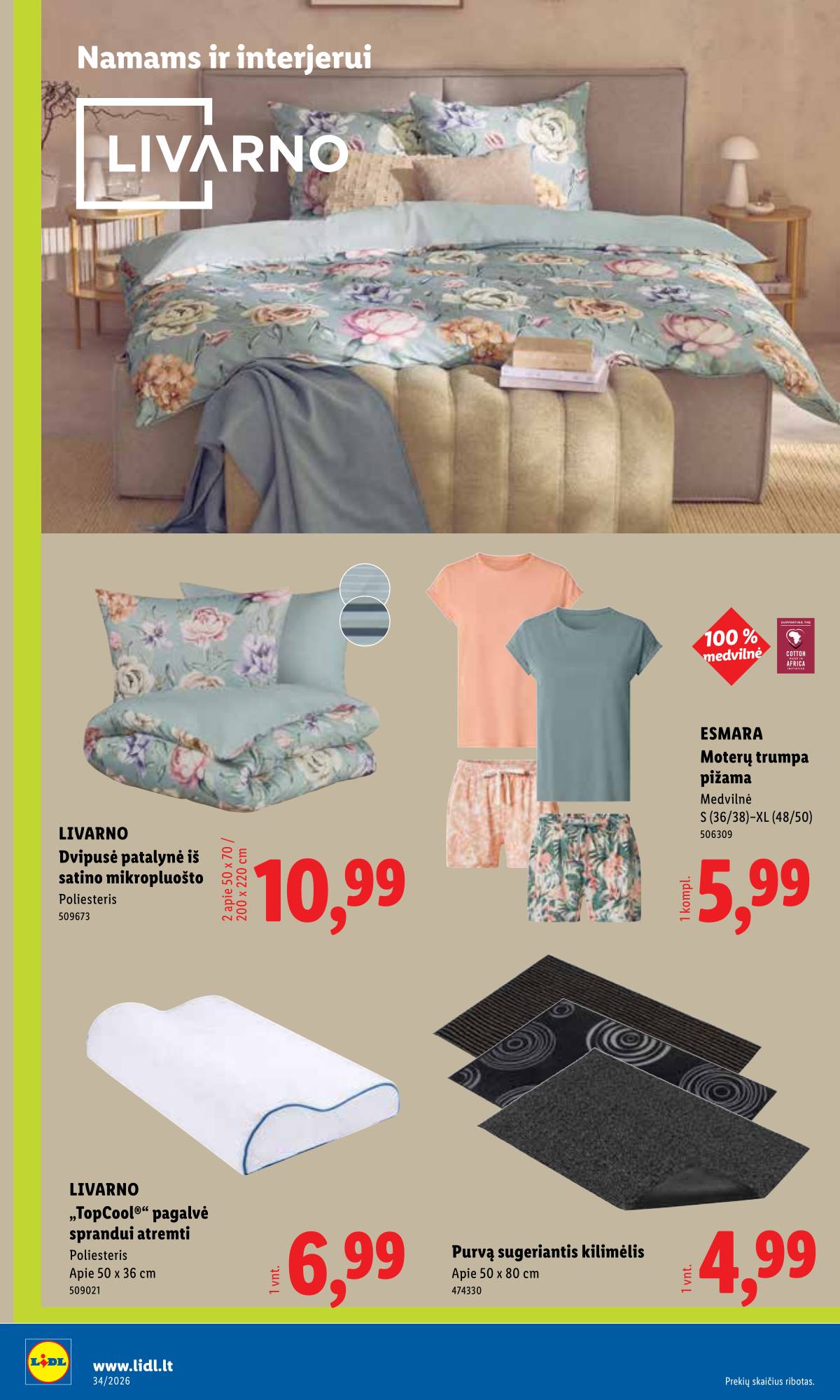 Lidl - LIDL Ne maisto prekių akcijų leidinys 8 puslapis