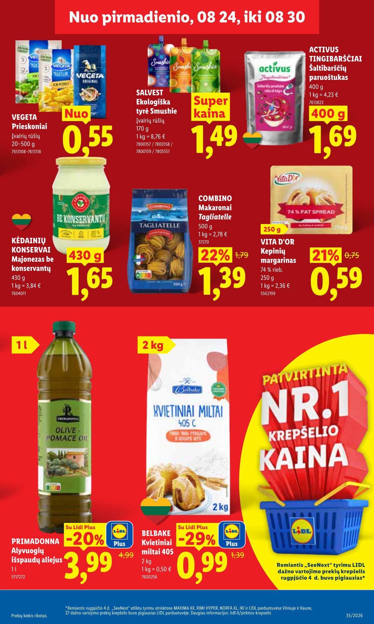 Lidl - LIDL SAVAITĖS Maisto prekių akcijų leidinys 11 puslapis