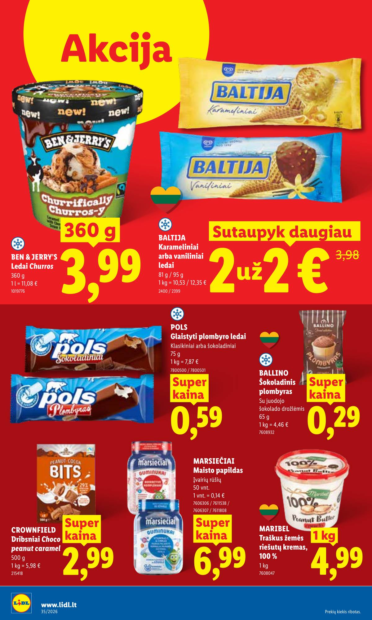 Lidl - LIDL SAVAITĖS Maisto prekių akcijų leidinys 12 puslapis