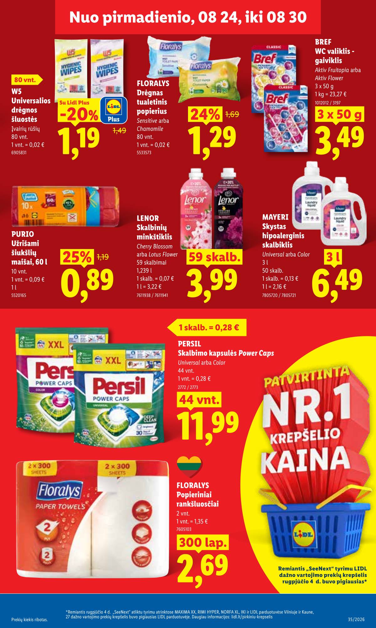 Lidl - LIDL SAVAITĖS Maisto prekių akcijų leidinys 15 puslapis
