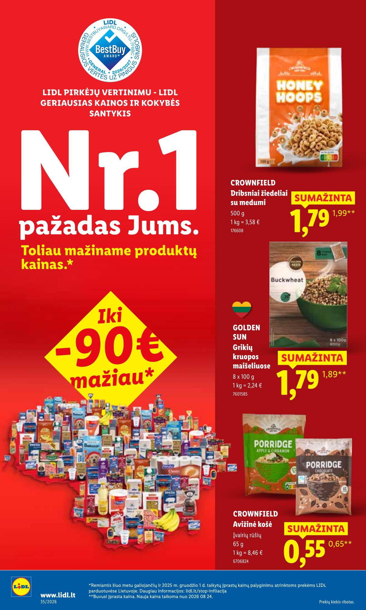 Lidl - LIDL SAVAITĖS Maisto prekių akcijų leidinys 16 puslapis