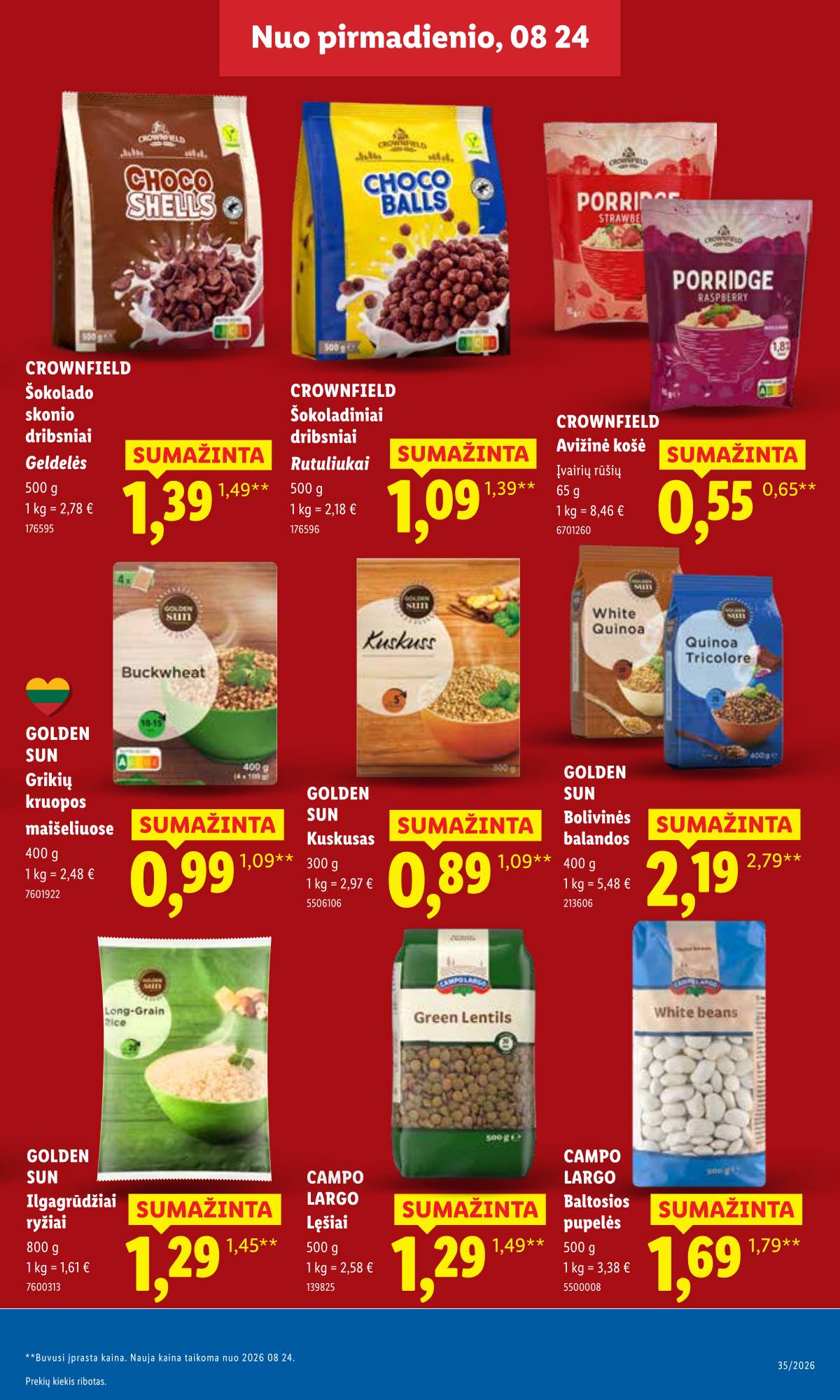 Lidl - LIDL SAVAITĖS Maisto prekių akcijų leidinys 17 puslapis