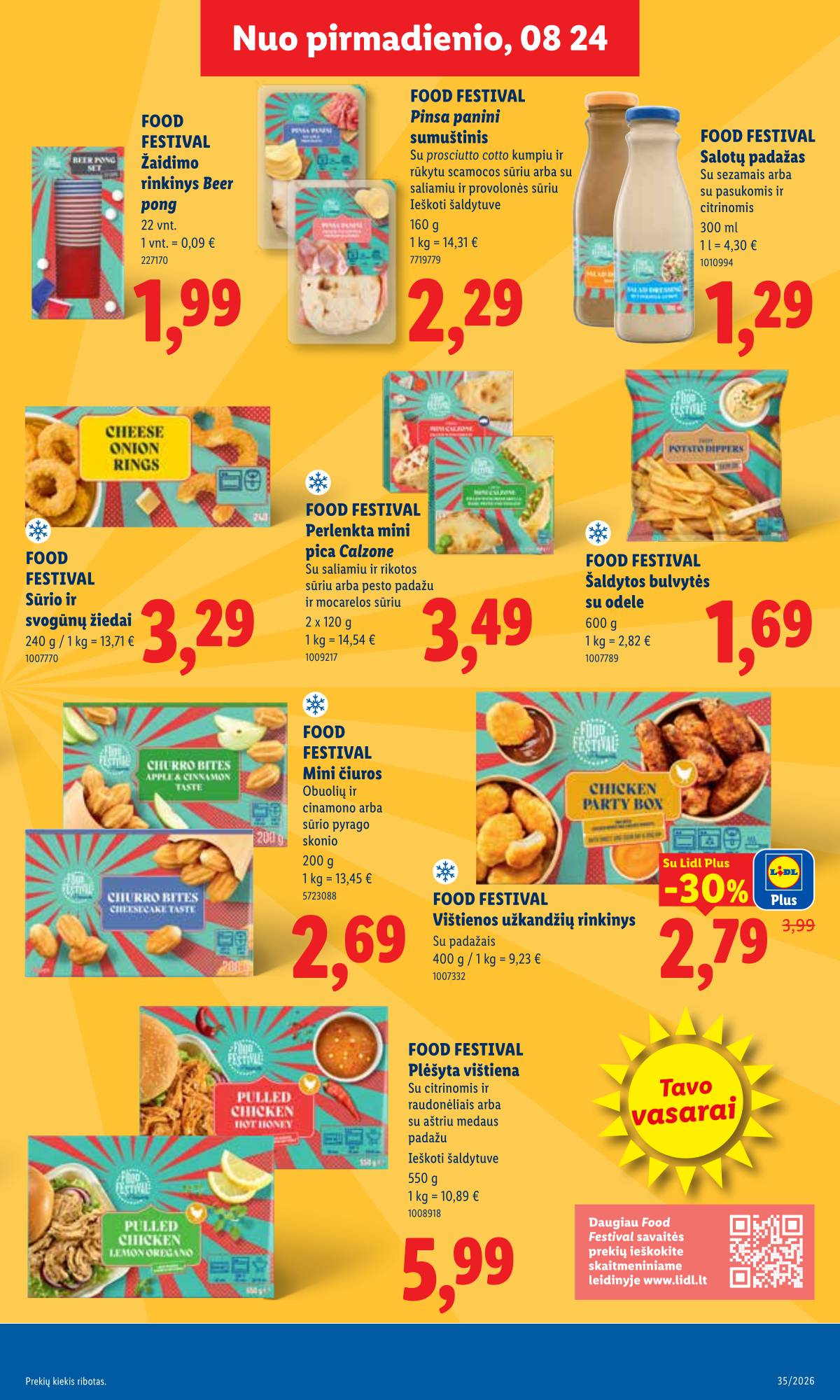 Lidl - LIDL SAVAITĖS Maisto prekių akcijų leidinys 19 puslapis