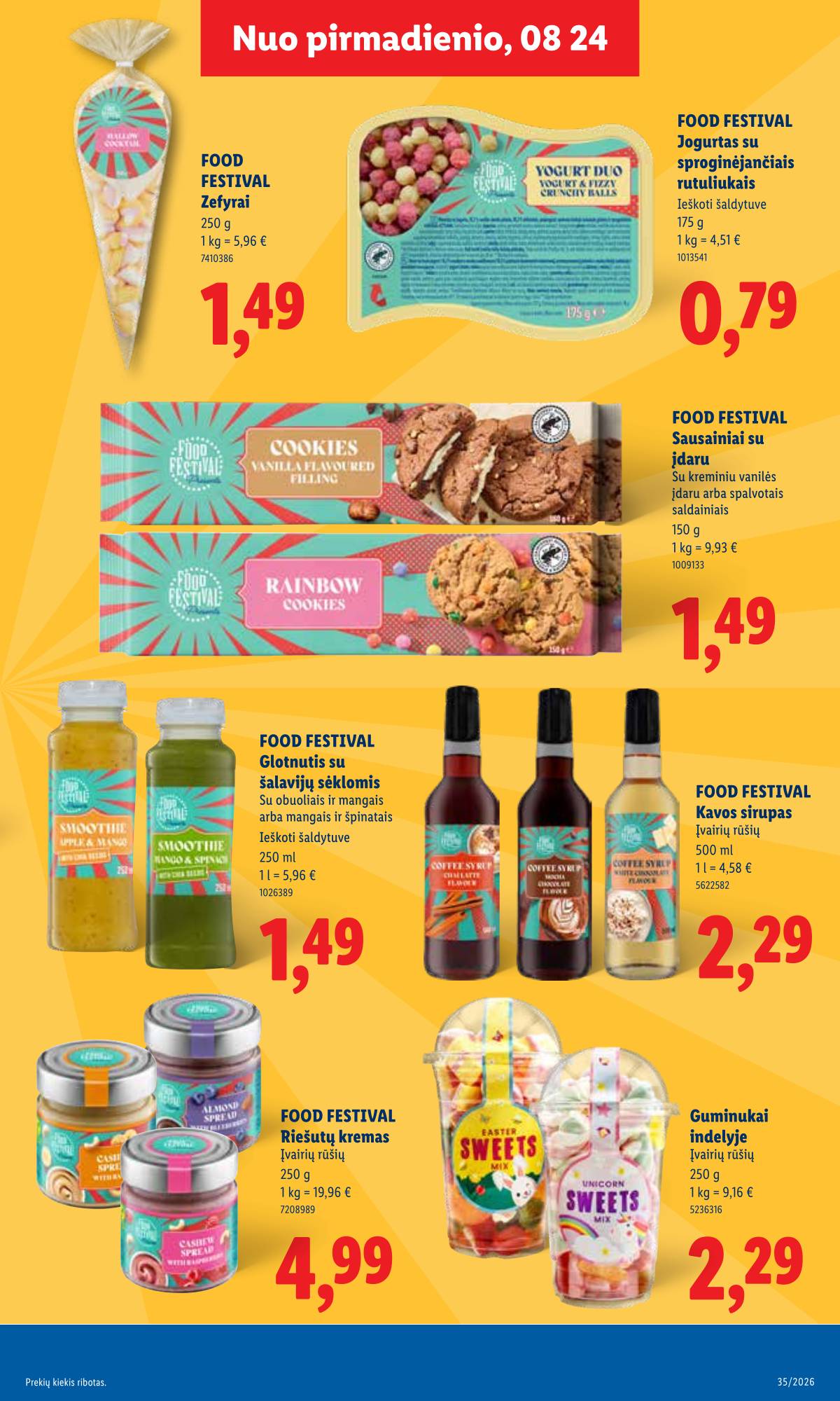 Lidl - LIDL SAVAITĖS Maisto prekių akcijų leidinys 21 puslapis
