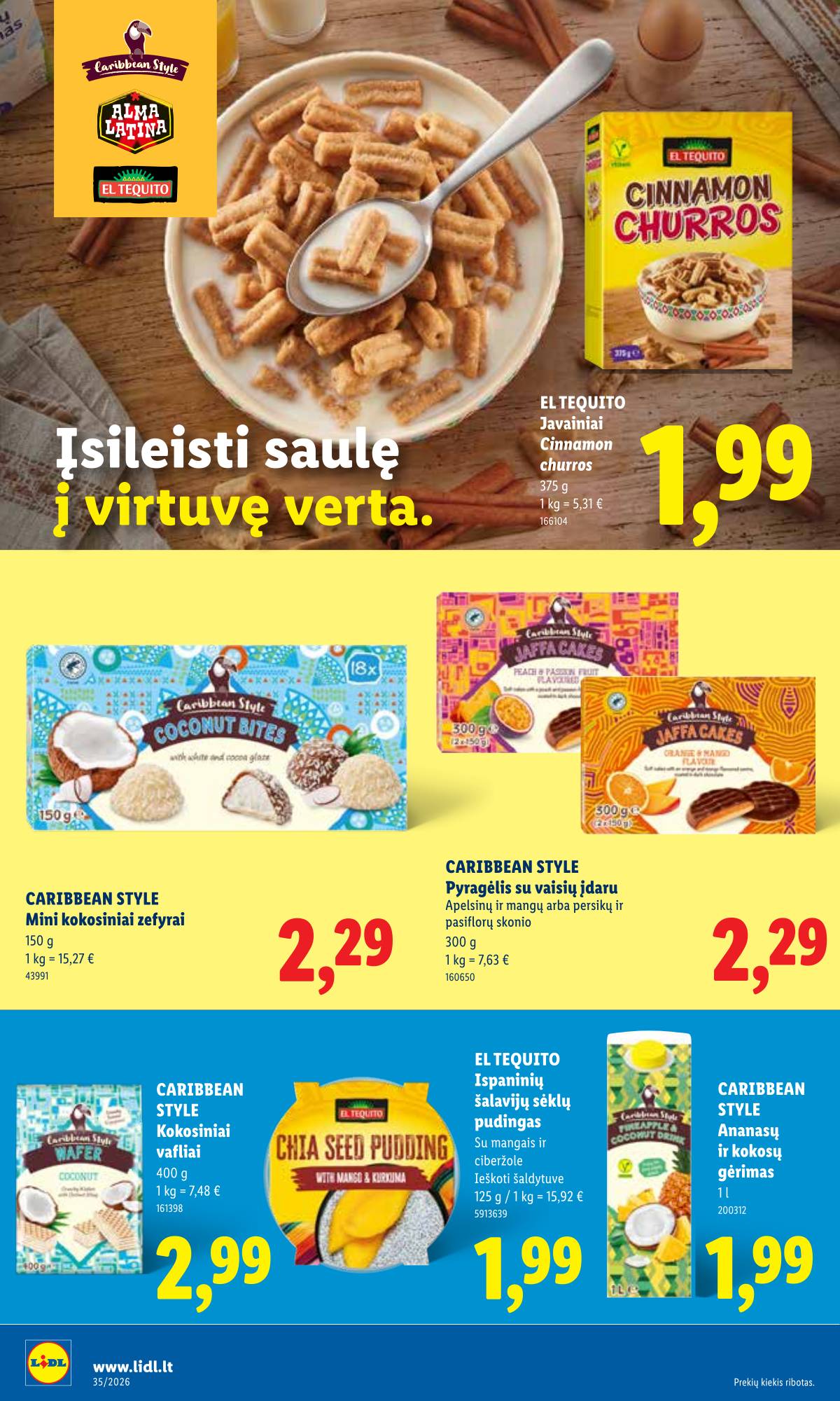 Lidl - LIDL SAVAITĖS Maisto prekių akcijų leidinys 26 puslapis
