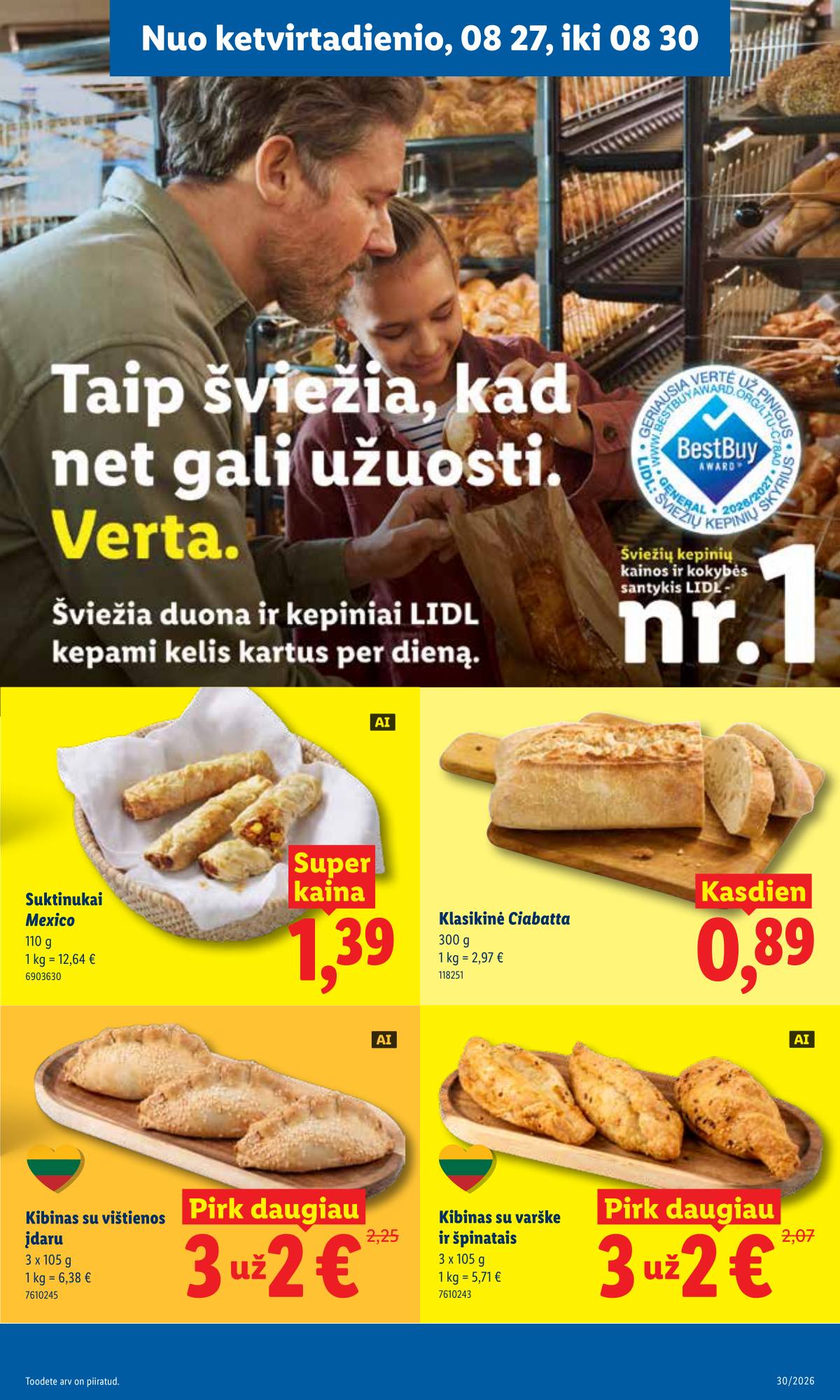 Lidl - LIDL SAVAITĖS Maisto prekių akcijų leidinys 33 puslapis