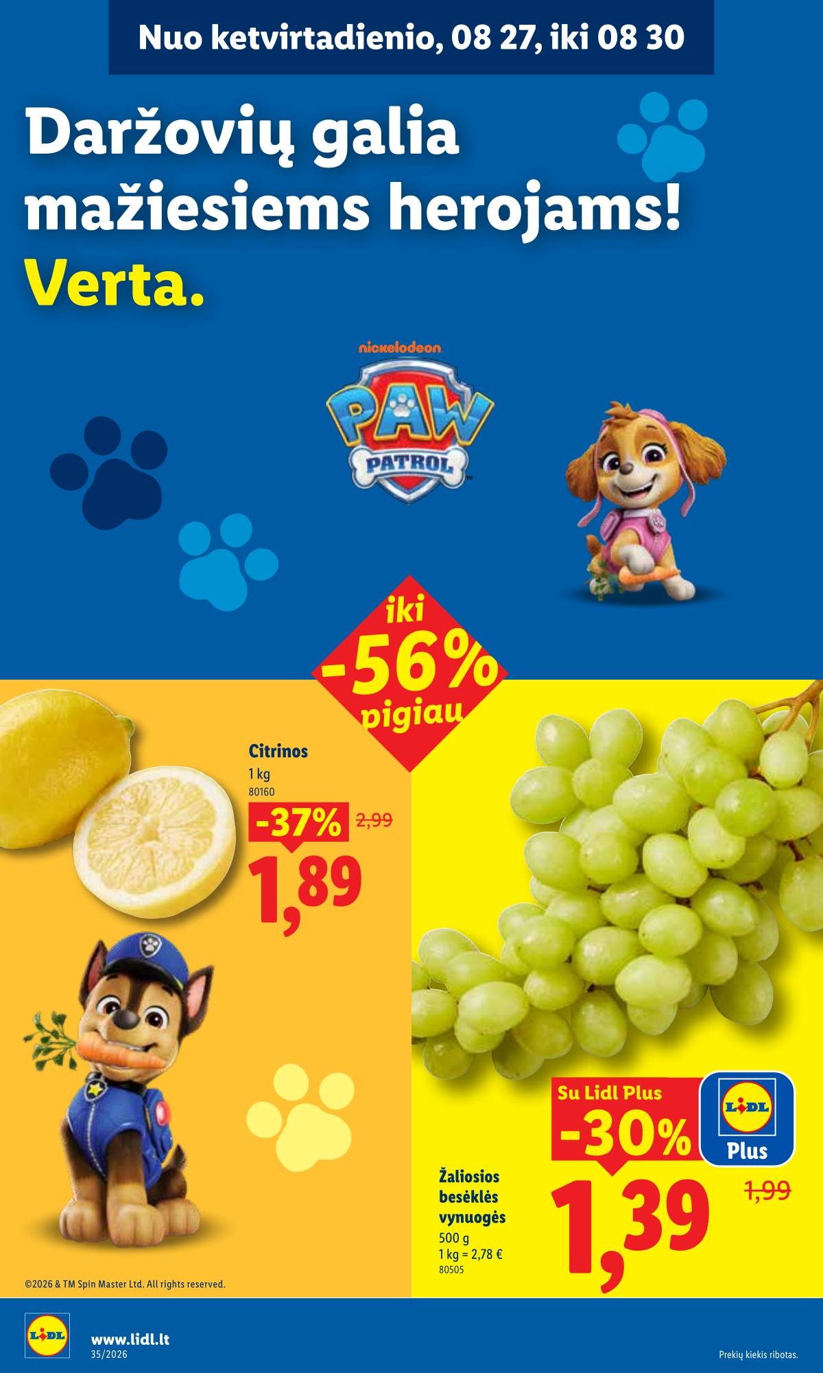 Lidl - LIDL SAVAITĖS Maisto prekių akcijų leidinys 34 puslapis