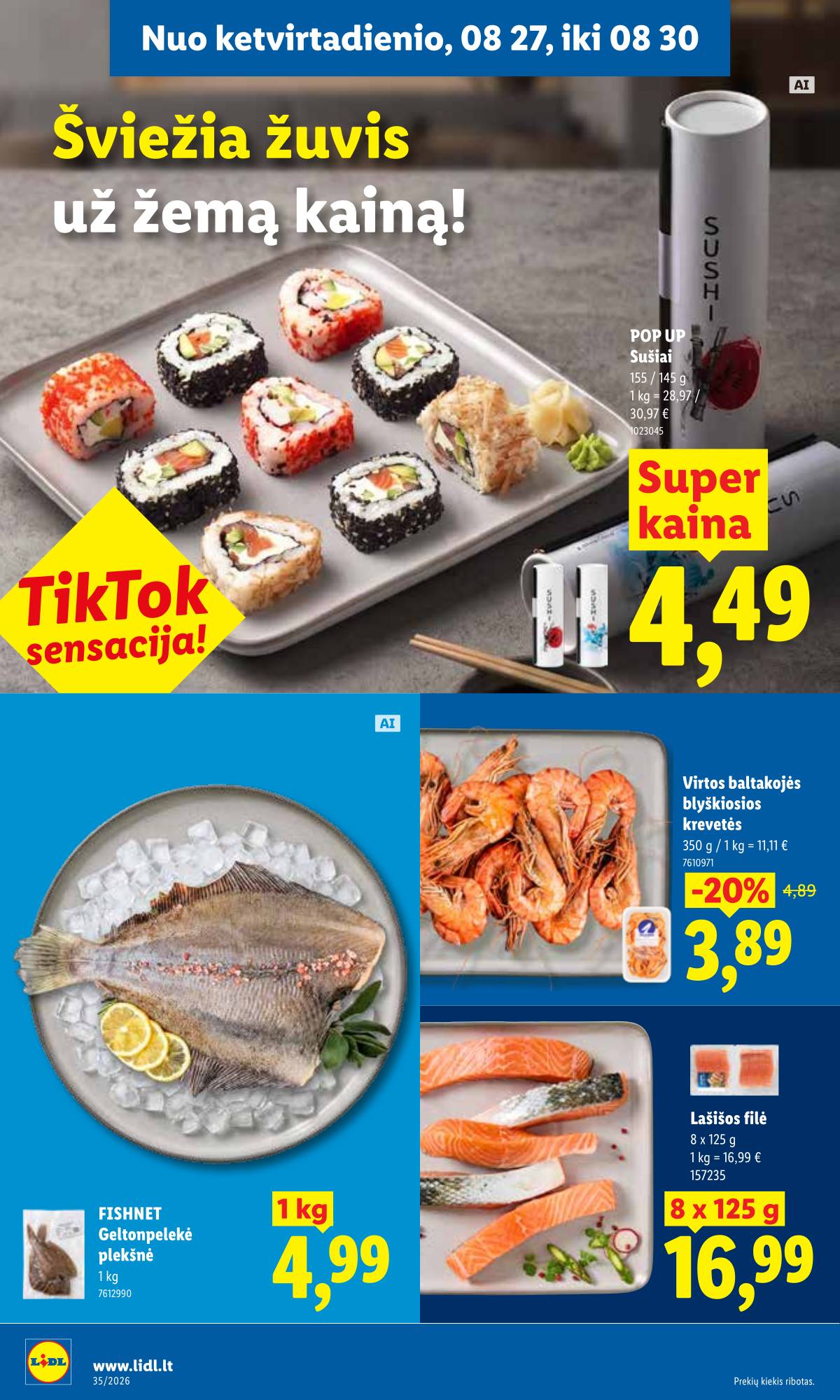 Lidl - LIDL SAVAITĖS Maisto prekių akcijų leidinys 36 puslapis