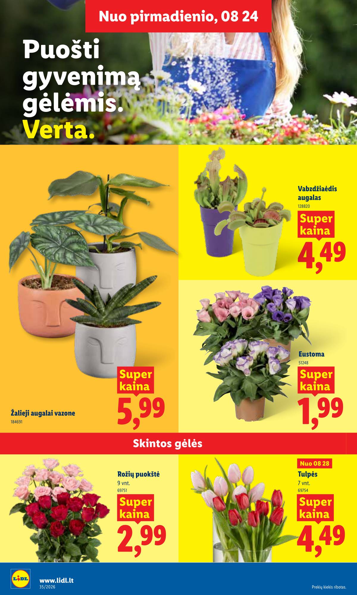 Lidl - LIDL SAVAITĖS Maisto prekių akcijų leidinys 6 puslapis