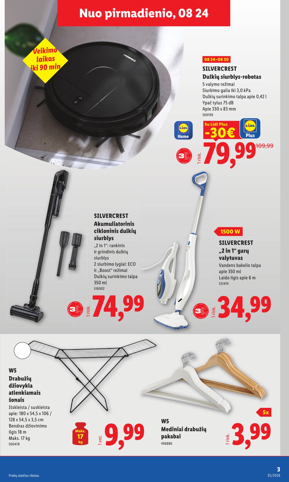 Lidl - LIDL Ne maisto prekių akcijų leidinys 3 puslapis